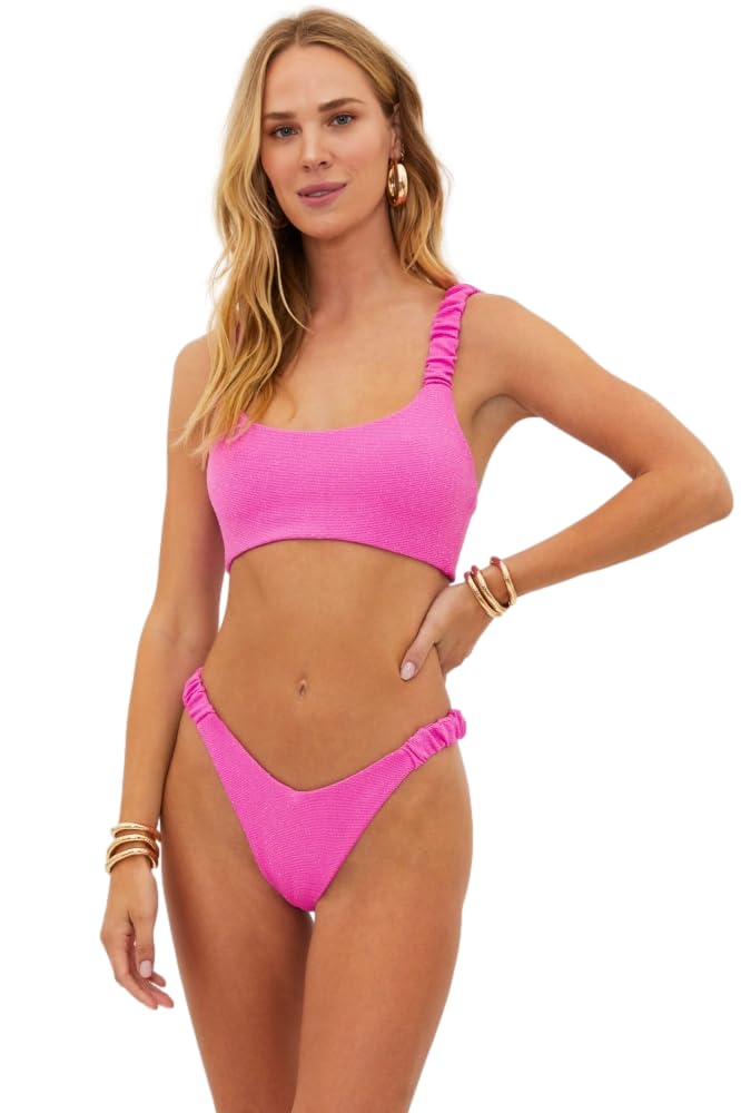 Beach Riot Women's Effie Top - Sexy Off Shoulder Crop Top for Summer, Swimwear Cover Up, Bikini Cover, Beach Party & Vacation Outfit