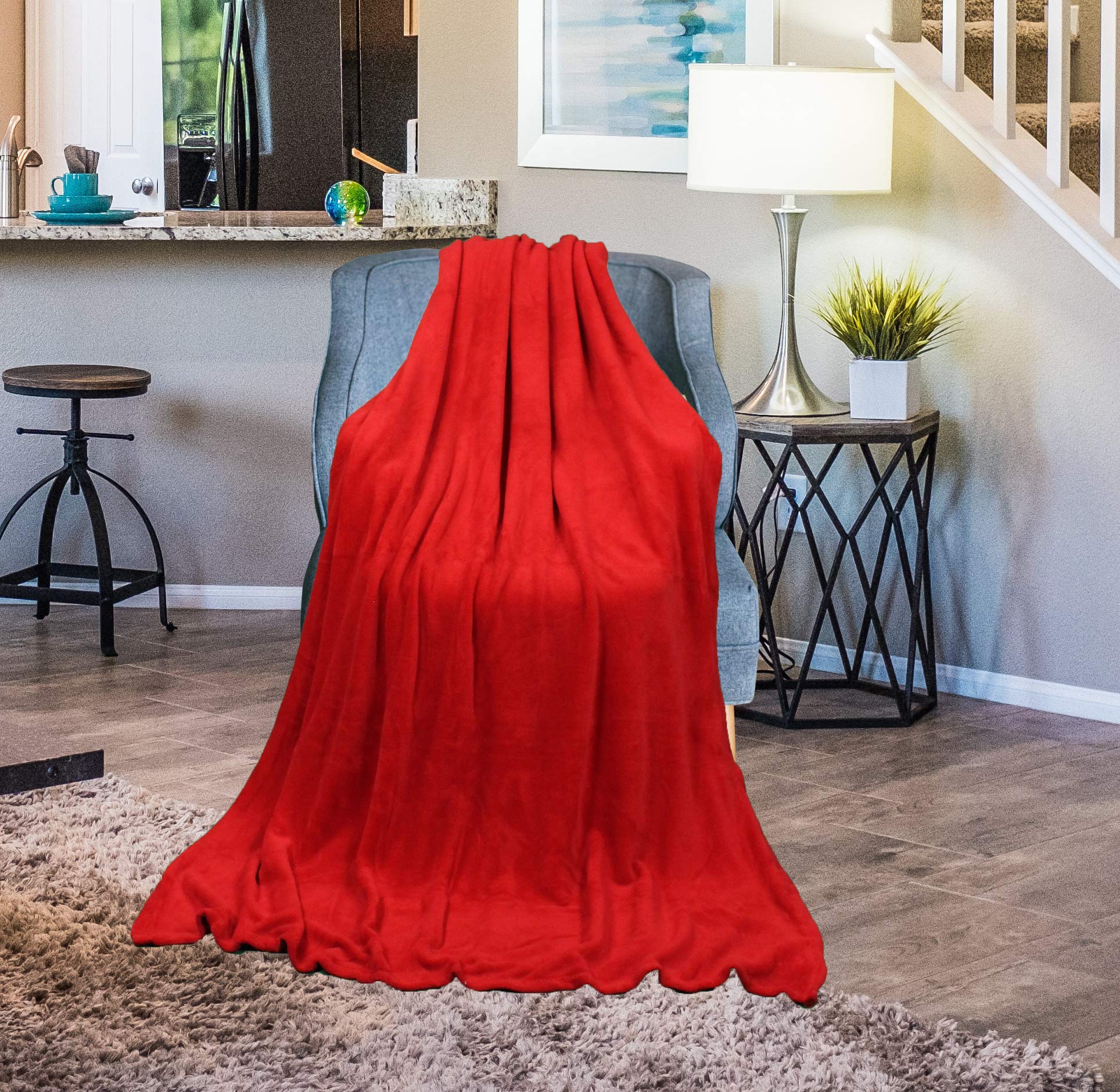 Soft Plush Fleece Throw Blanket 50