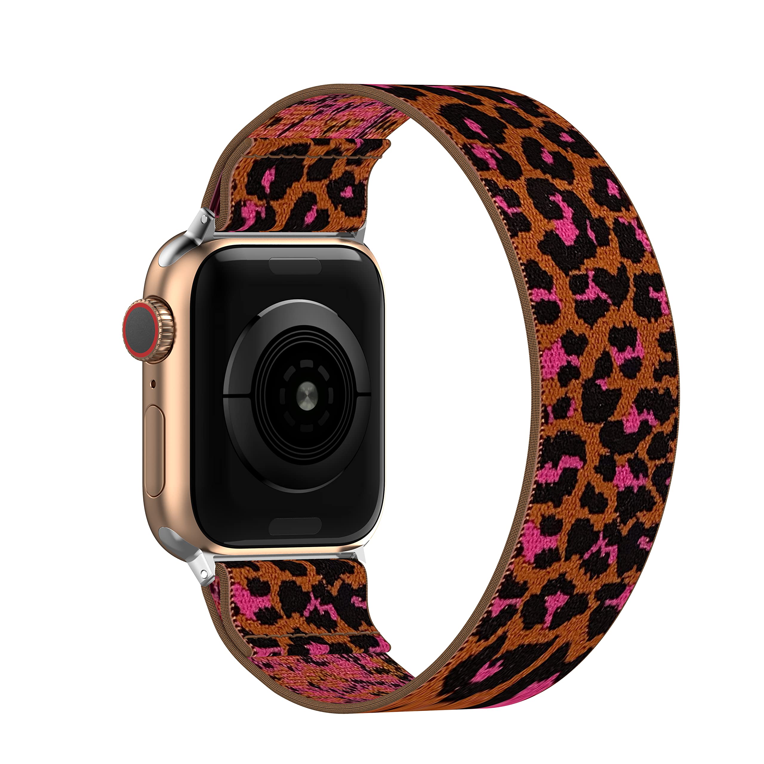 BMBEAR Stretchy Solo Loop Bands for Apple Watch 40mm 38mm 44mm 42mm 41mm 45mm 49mm & Ultra - Braided Elastic Nylon Wristbands for Women & Men - Compatible with iWatch Series 8/7/6/5/4/3/2/1/SE - Perfect for Workouts, Running & Everyday Wear