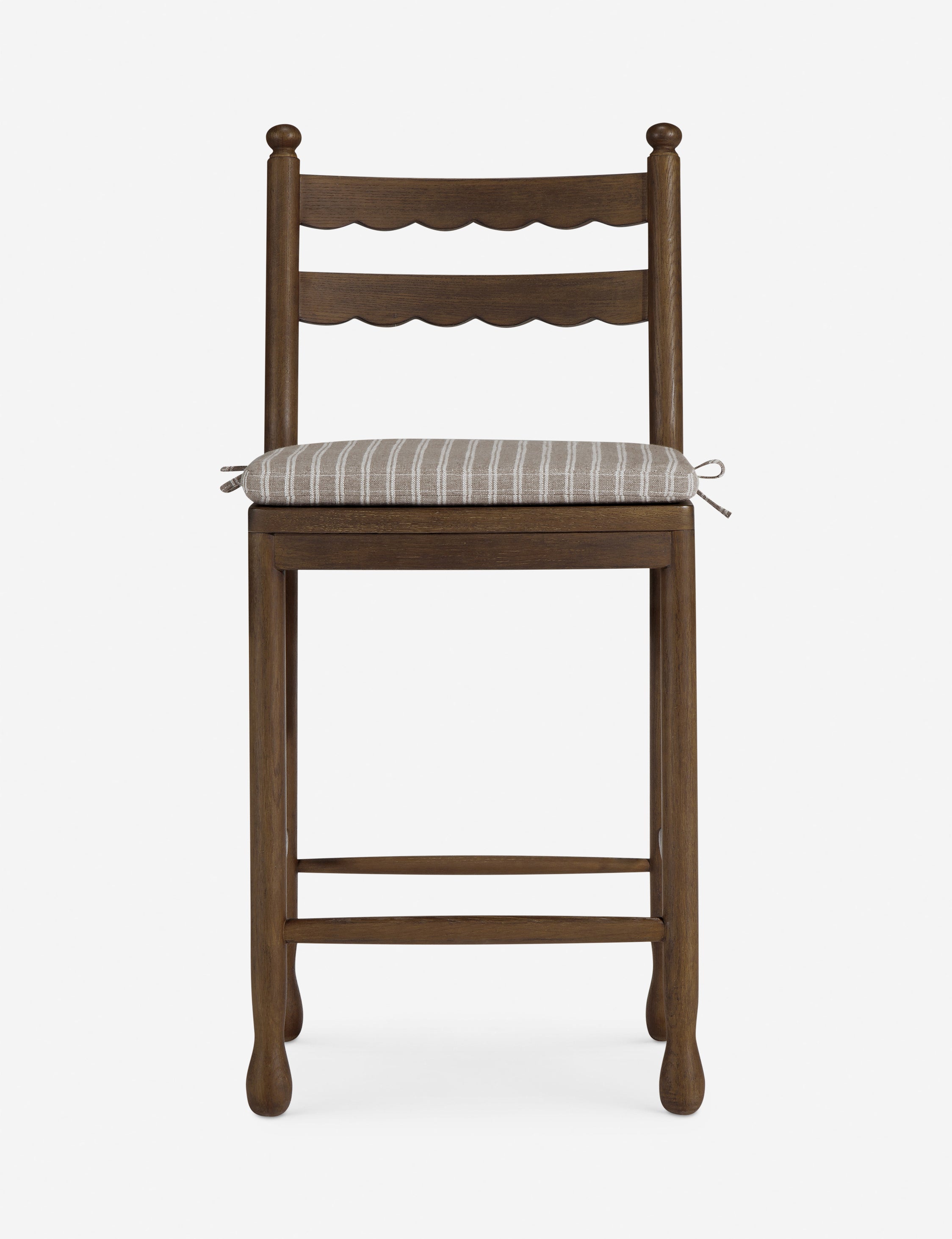 Declan Counter Stool by Black Birch Homes x Co.House Designs - Modern Bar Stool for Kitchen Island, Breakfast Nook & Home Bar - Adjustable Height Counter Height Stool