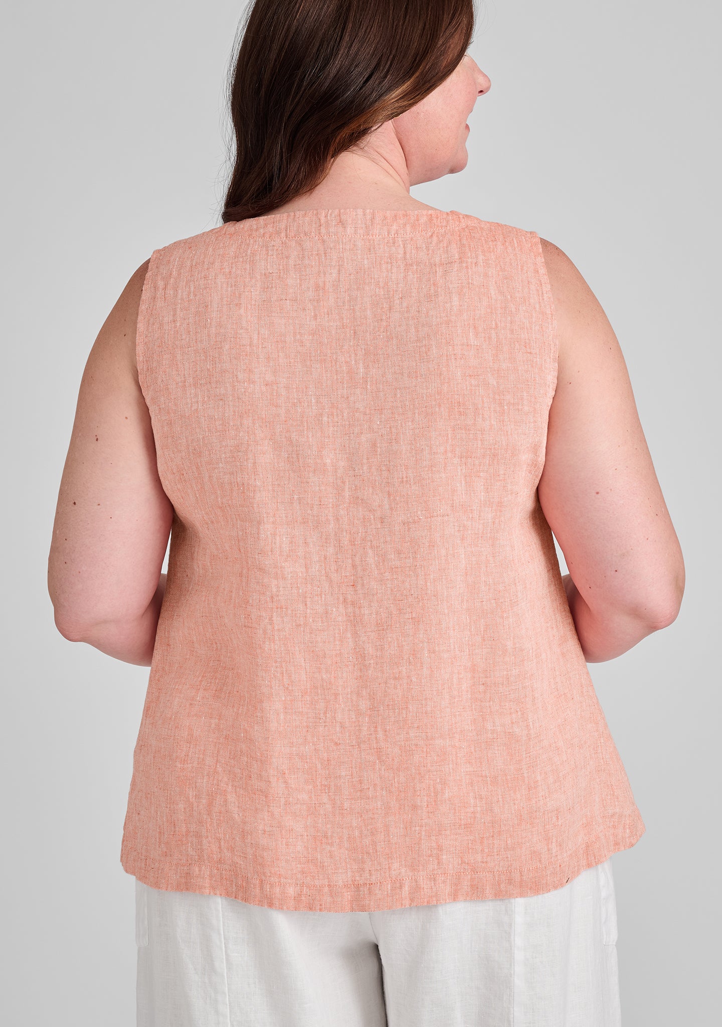 Gem Tank Top - Soft & Breathable Linen Tank Top for Women | Summer Casual Wear, Beach Outfits, Layering Essentials