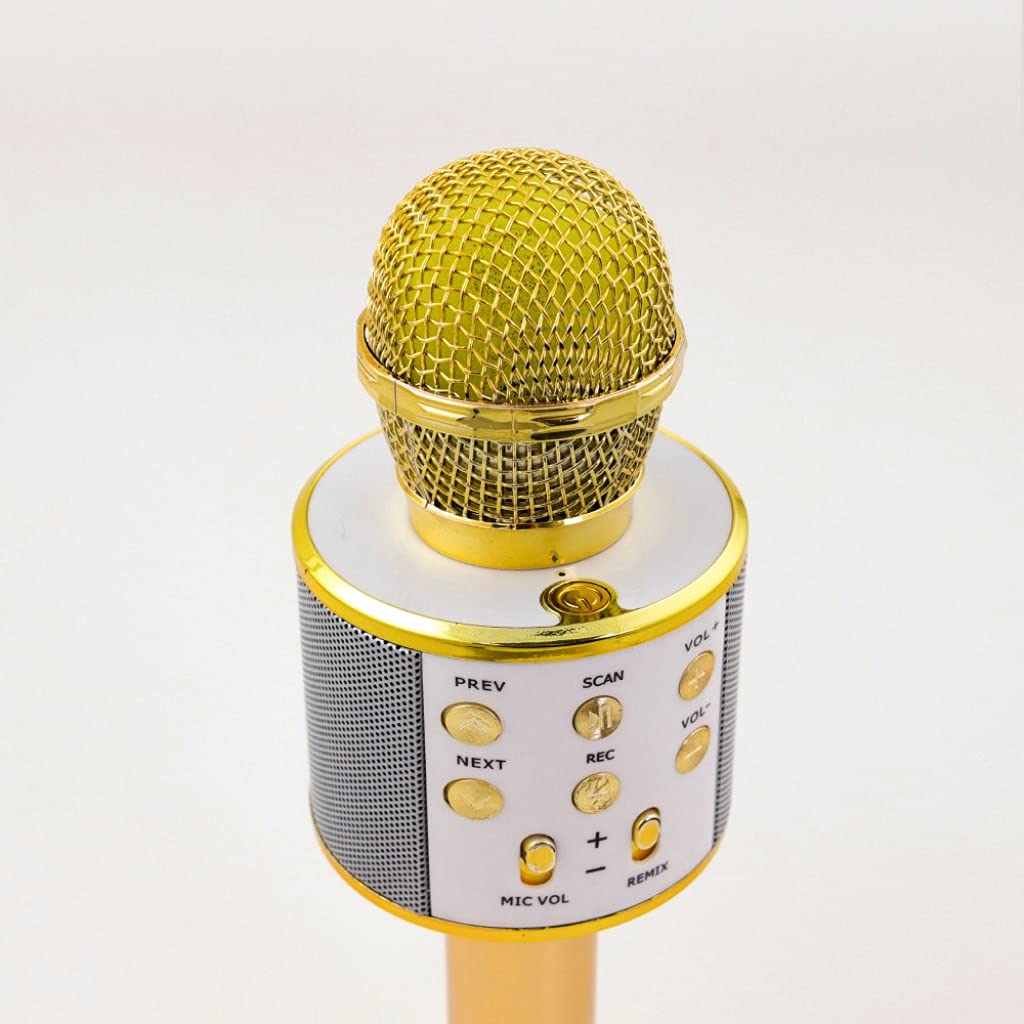 Wireless Karaoke Microphone with Bluetooth, Portable Singing Mic for Kids & Adults - Perfect for Home Parties, Travel & Entertainment