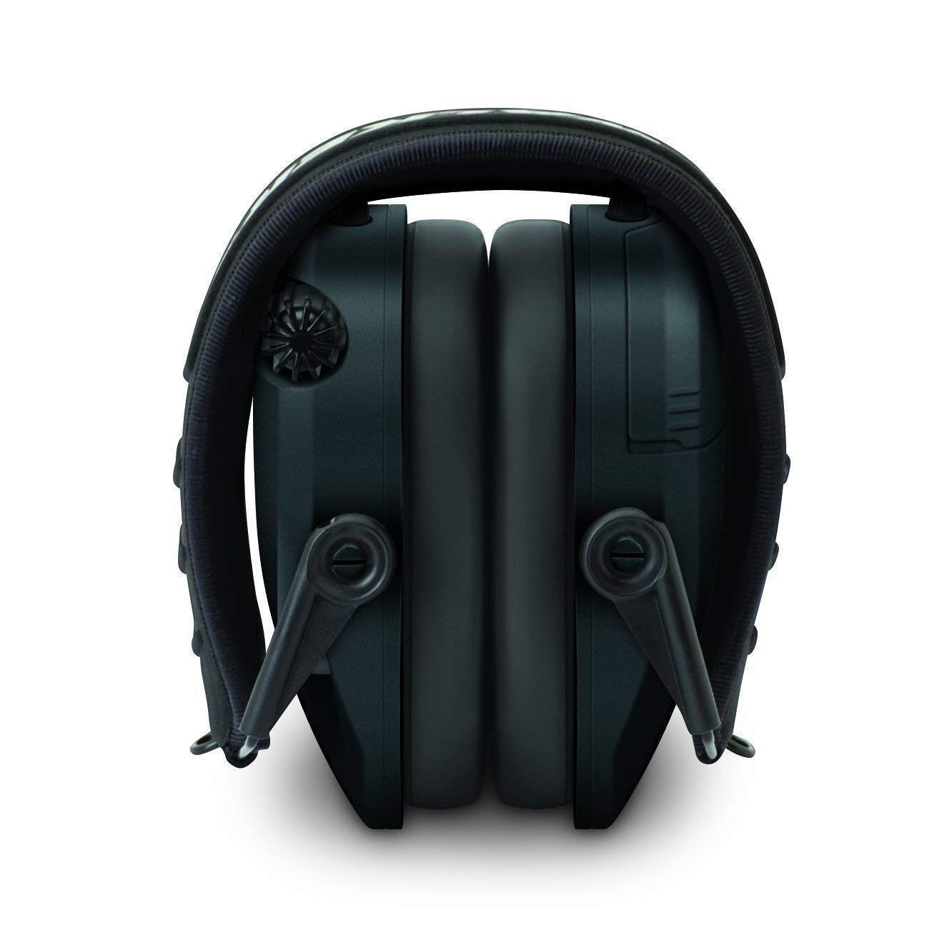 Walker Razor Slim Electronic Shooting Earmuffs 4-Pack - Noise Cancelling Hearing Protection for Shooting Range, Hunting & Outdoor Sports (Black)