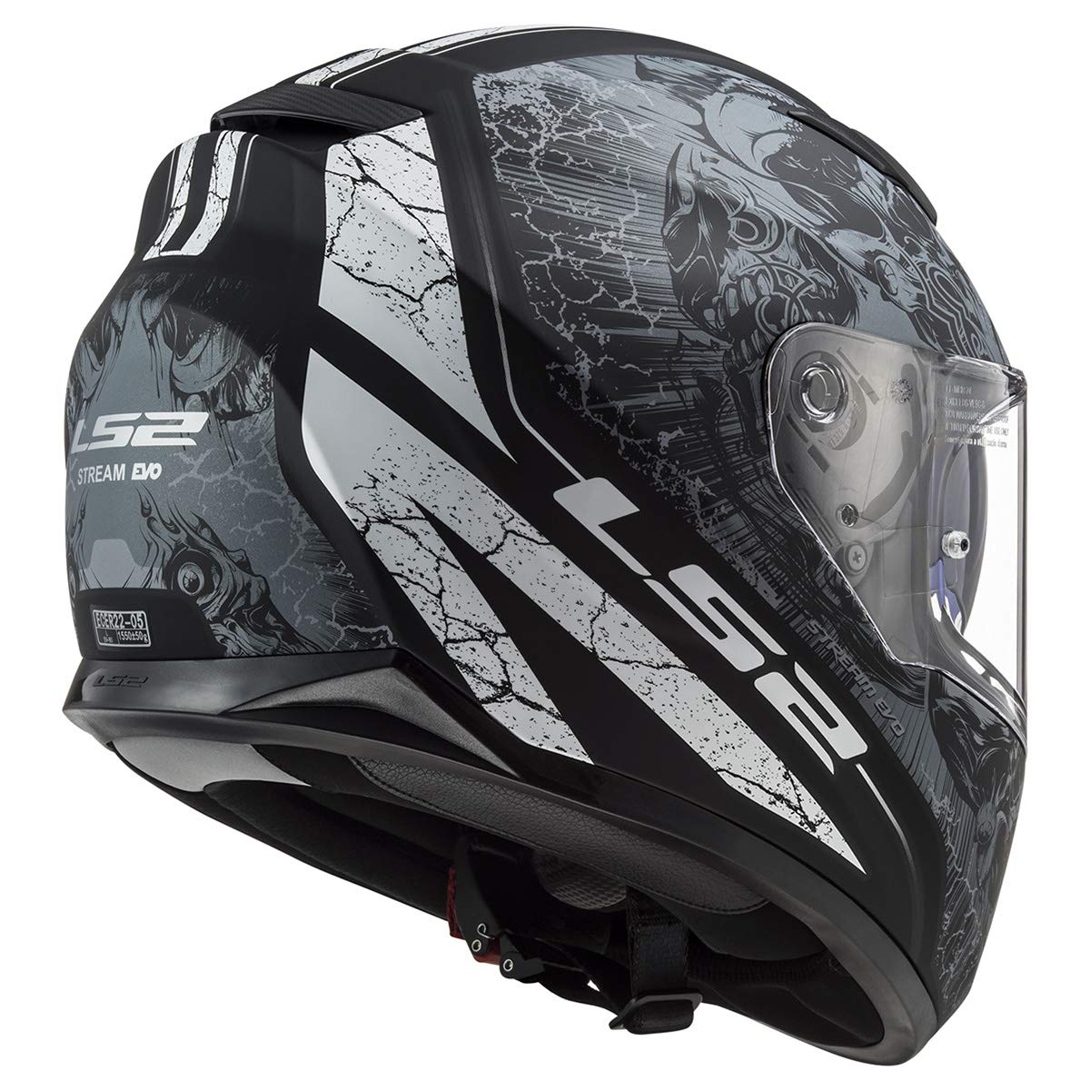 LS2 Full Face Motorcycle Helmet - DOT Certified Street Bike Helmet for Men & Women - Lightweight & Comfortable for Urban Commuting & Long Rides