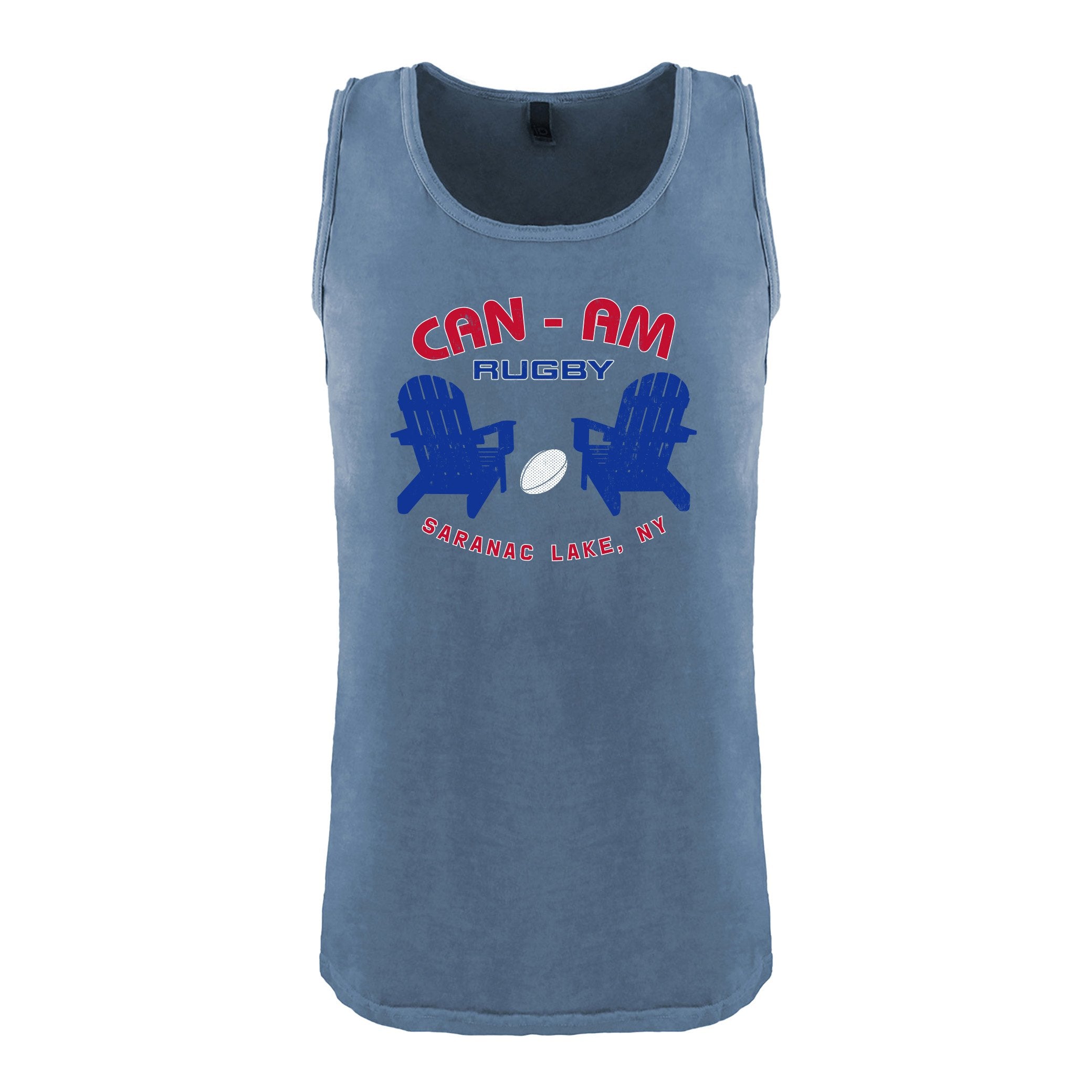 CAN AM Adirondack Chairs Tank Top for Men & Women - Comfortable Sleeveless Summer Shirt - Perfect for Outdoor Camping, Beach, and Backyard Relaxation