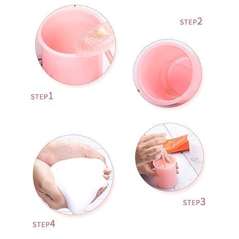 Portable Foam Maker for Face Wash - White Bubble Cleansing Cup with Soft Foam, Travel-Friendly Facial Cleanser for Deep Skin Care | Perfect for Home, Gym & Travel Skincare Routine