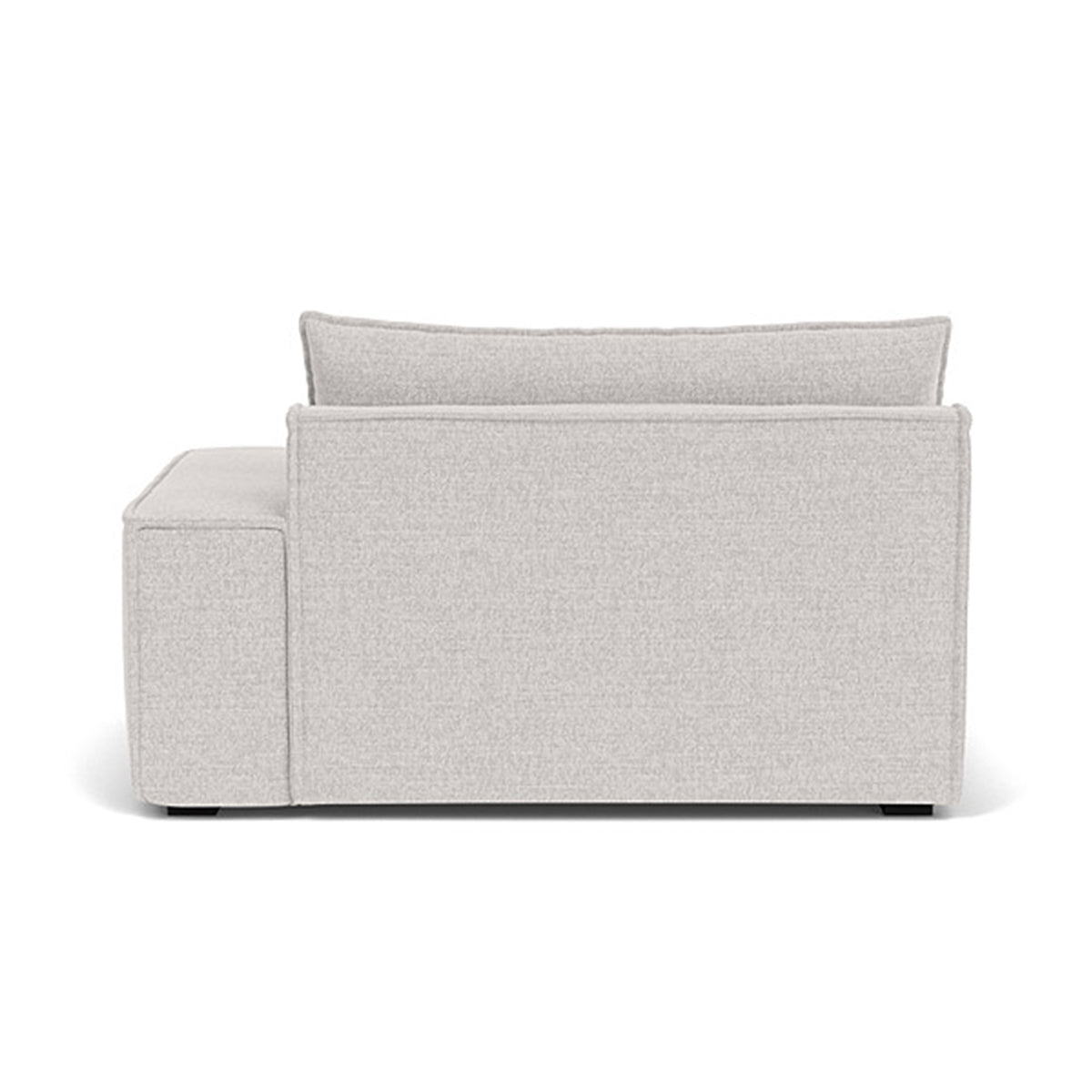 Daphne Fabric 1-Seater Right Arm Modular Sofa - Compact Modern Living Room Furniture for Small Spaces & Apartments