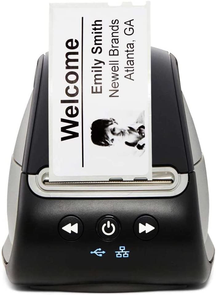 DYMO LabelWriter 550 Direct Thermal Label Printer - USB Connectivity, Black Monochrome Barcode Label Maker (62 Labels/Min) - Auto Label Recognition - Perfect for Shipping Labels, Inventory Management & Small Business Packaging