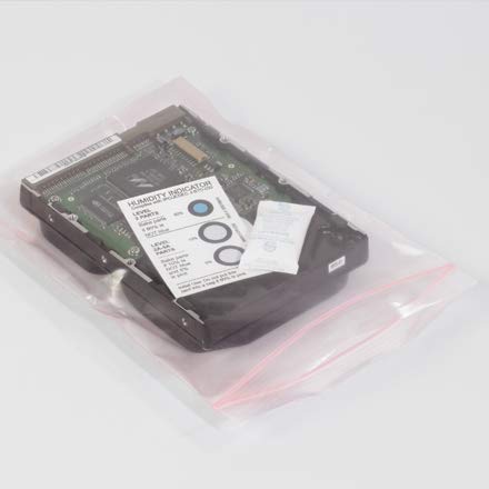 Reclosable Anti-Static Poly Bags 13x18 Inches 4 Mil Thick - 500 Pack for Electronics Storage & Shipping Supplies | ESD Protection for Sensitive Components