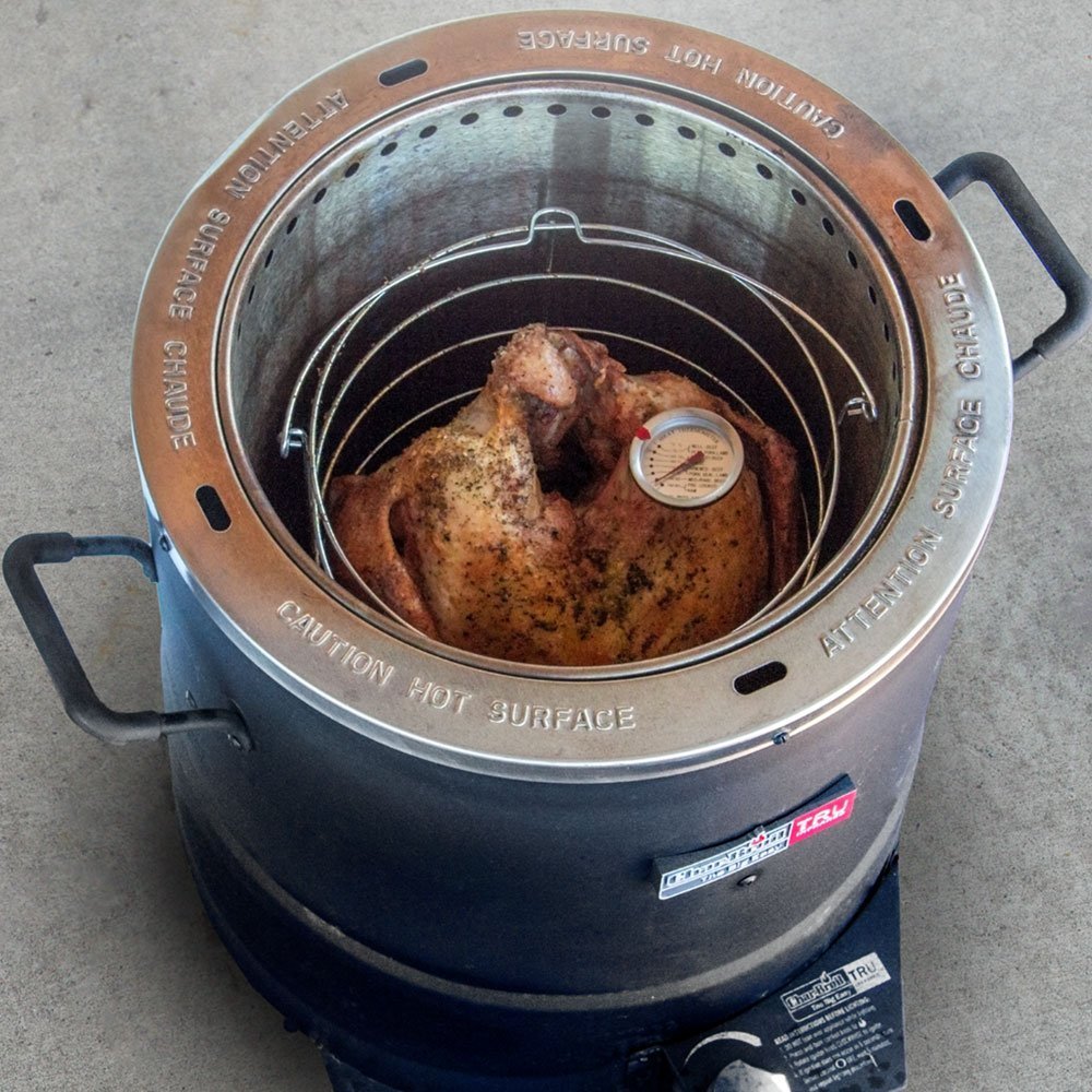 Char-Broil The Big Easy TRU-Infrared Oil-Less Turkey Fryer - Smokeless & Healthy Outdoor Cooking for Thanksgiving, Parties & Backyard BBQs