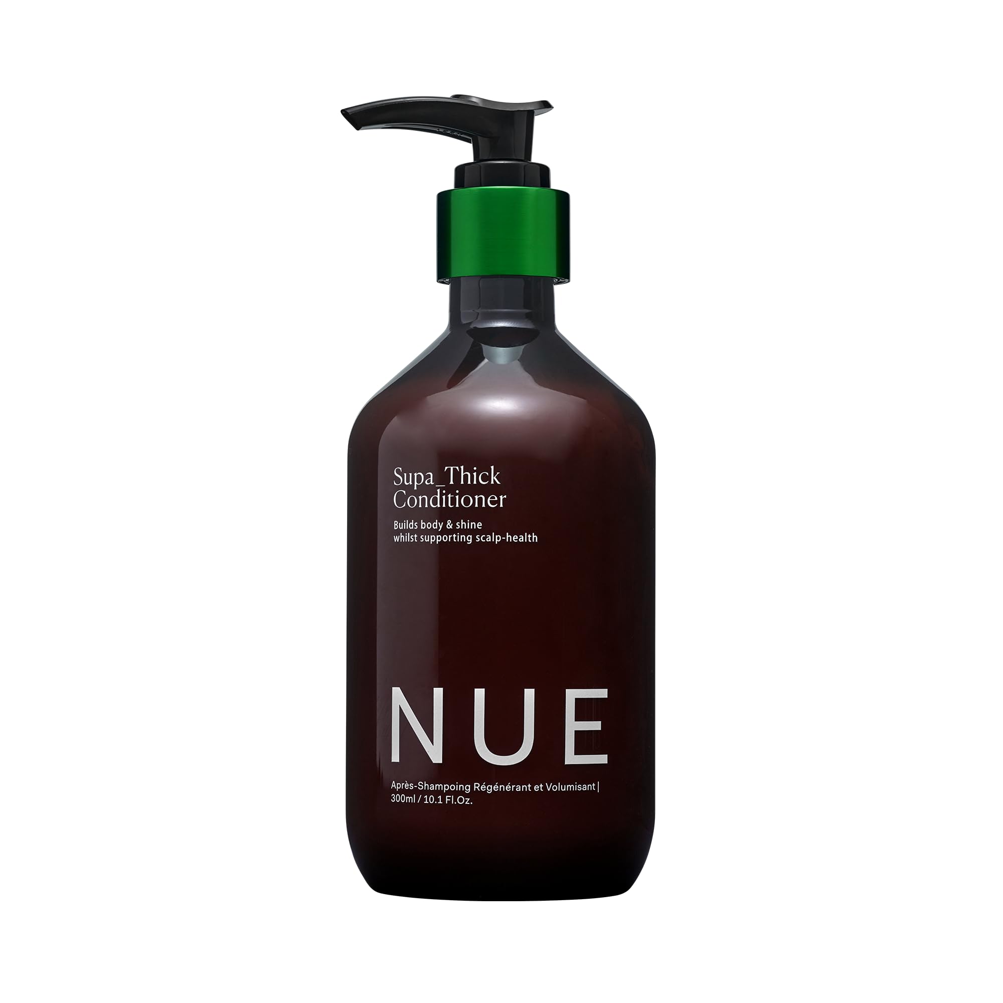 The Nue Co. SUPA THICK Hair Conditioner for Growth & Scalp Health - Hydrating Vegan Formula for All Hair Types (8.45 fl oz) - Perfect for Daily Use & Damaged Hair Repair