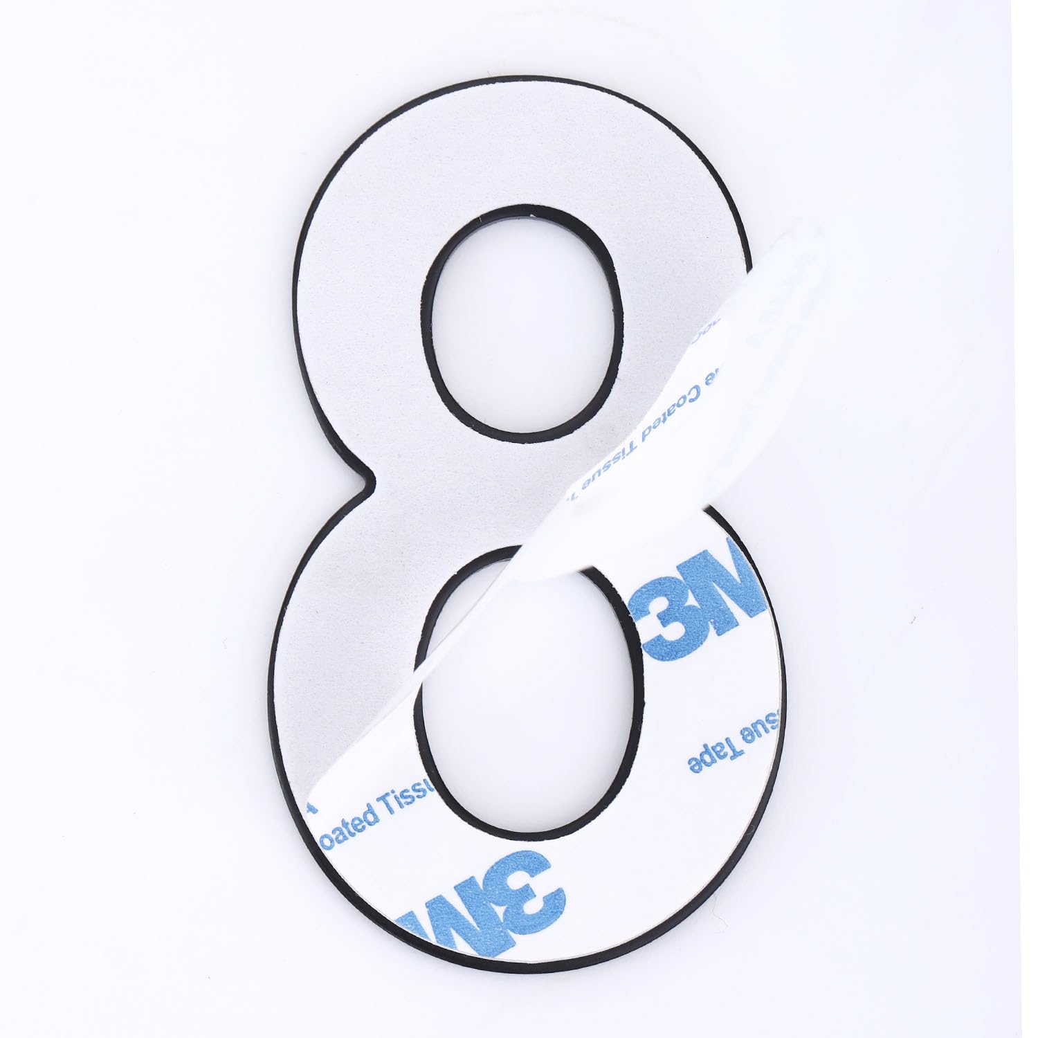 3 Inch Brushed Stainless Steel Mailbox Door Sign - Custom House Address Numbers & Letters (Letter A) - Weatherproof for Outdoor Home & Apartment Decoration