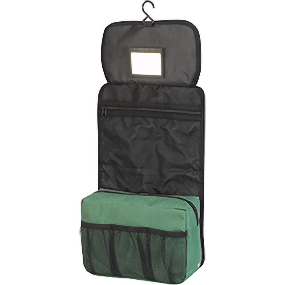 Shugon Bristol Folding Travel Toiletry Bag - 4L Waterproof Cosmetic Organizer for Women & Men - Perfect for Airplane, Camping, Gym (Royal/Black)