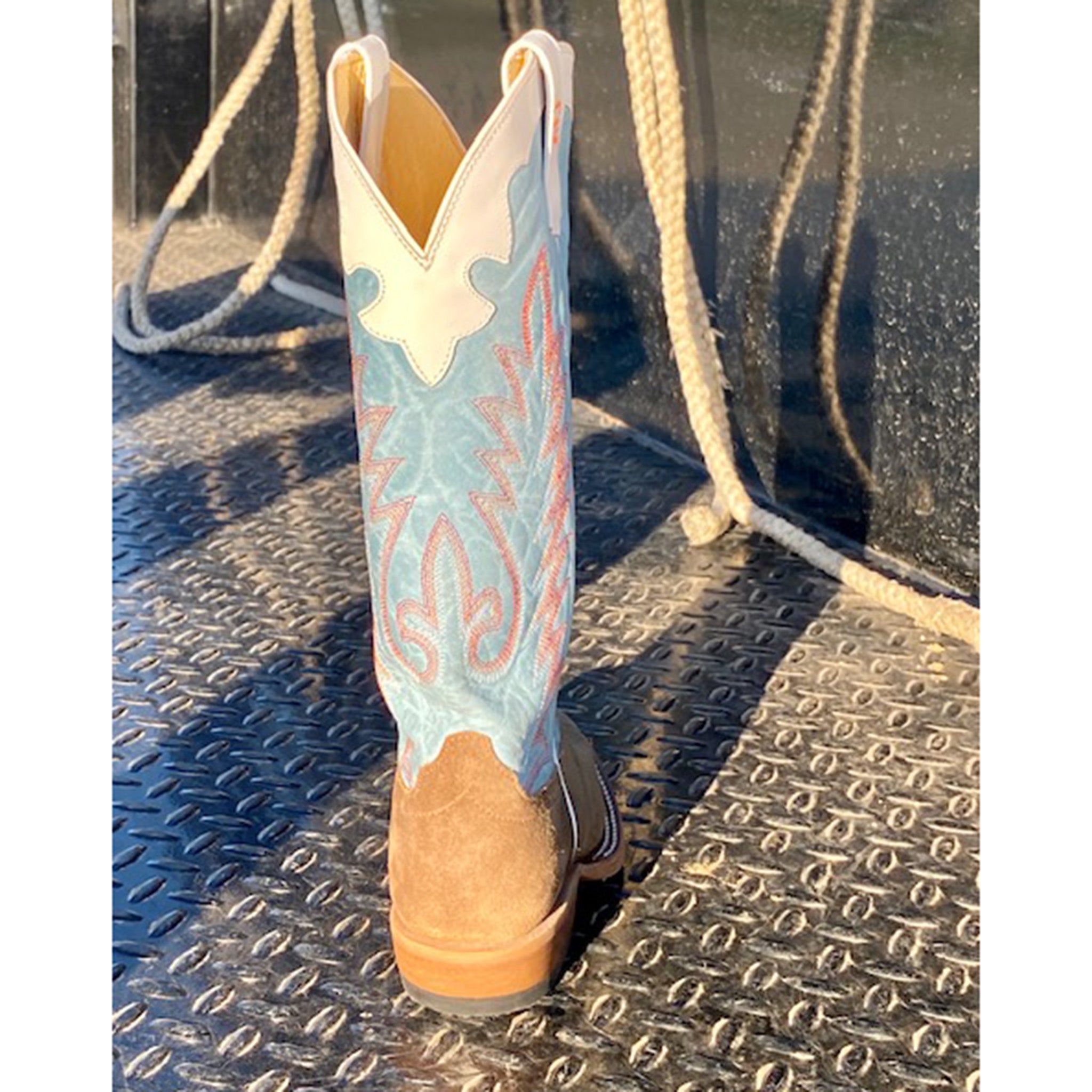 Anderson Bean Kids Coyote Sand Boots - Durable & Comfortable Western Boots for Boys & Girls - Perfect for Rodeo, Horseback Riding & Outdoor Adventures