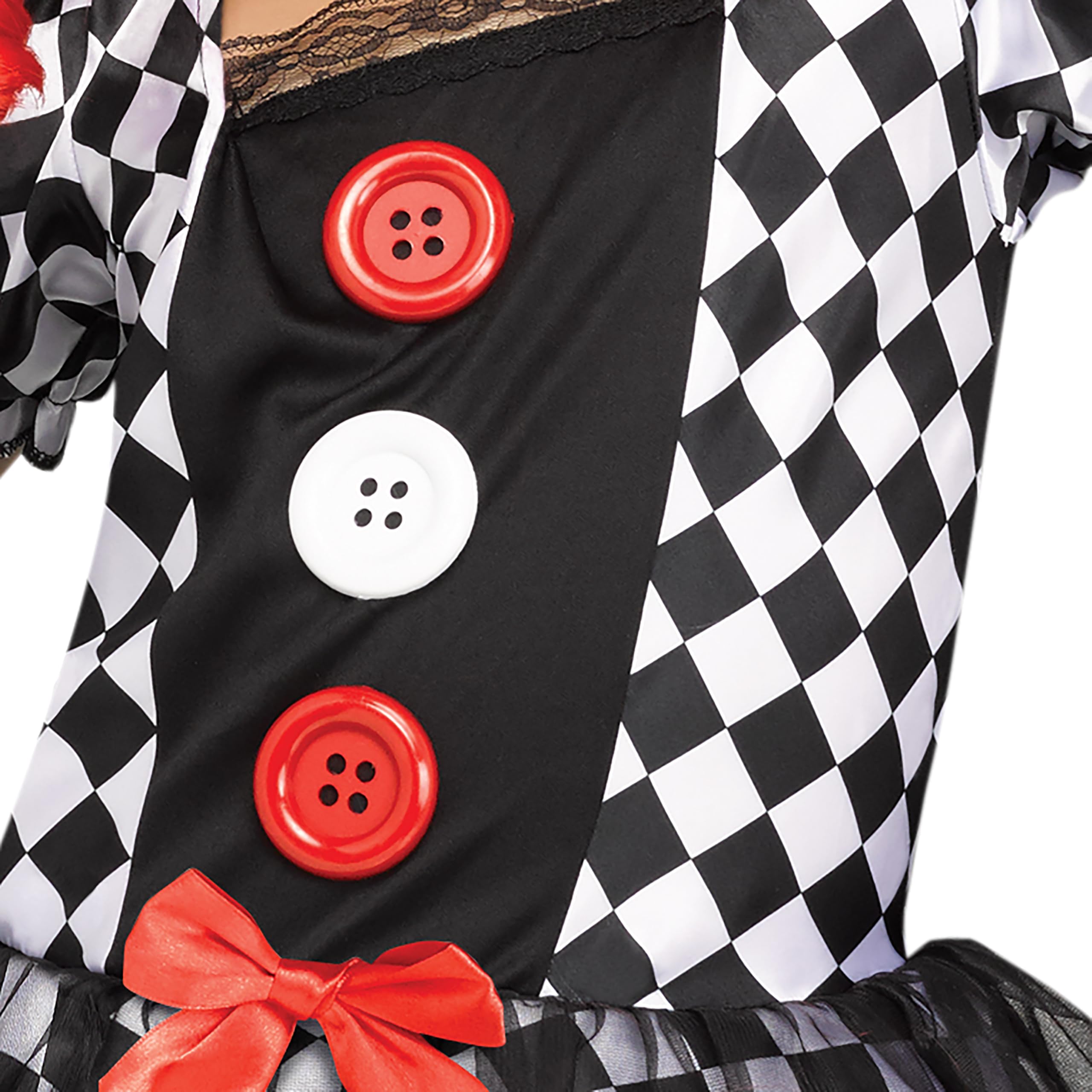 Fun World Girl's Marionette Doll Costume - Puppet String Halloween Dress Up & Pretend Play for Kids - Perfect for Halloween, Cosplay, and Theatrical Performances