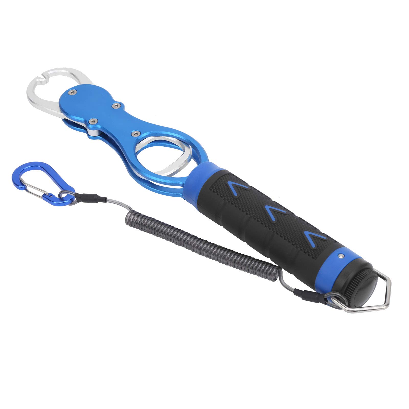 Salaty Portable Fish Control Grip - Non-Slip Fishing Lip Gripper with One-Piece Molded Design for Weighing Fish - Perfect for Outdoor Fishing Enthusiasts | Ideal for Catch & Release, Kayak Fishing, and Shore Angling