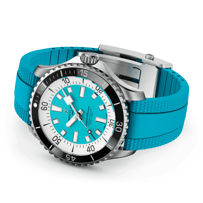 Breitling Superocean Super Diver 44mm Stainless Steel Men's Watch - Luxury Dive Watch for Professional Divers & Water Sports Enthusiasts
