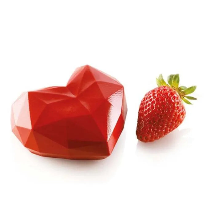 Amorini Origami 110 Silicone Mold with Cutter - 6 Different Shapes for DIY Resin Crafts, Soap Making, Chocolate Molds & Baking Decorations - Perfect for Home Decor, Gift Making & Party Favors