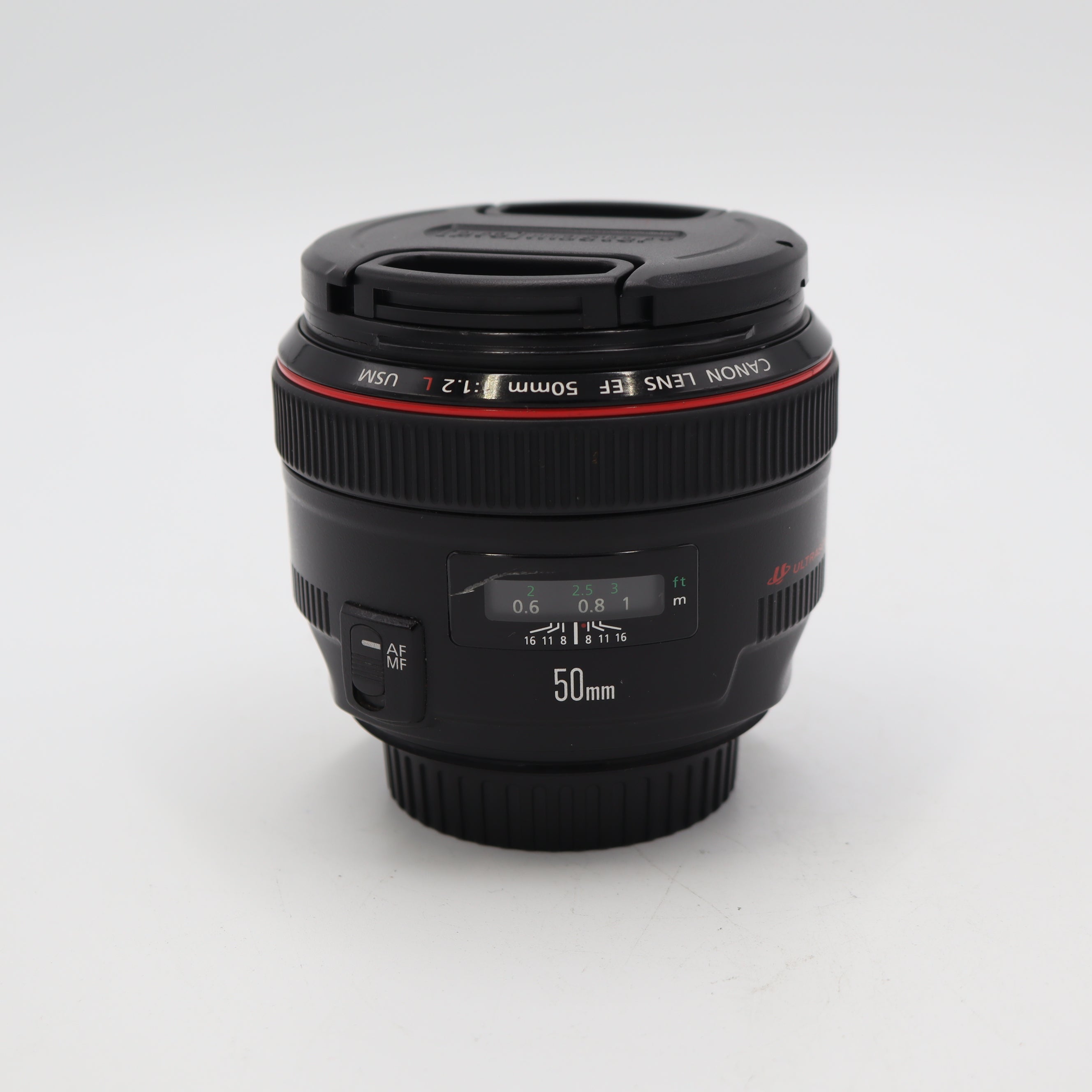 Canon EF 50mm f/1.2L USM Lens - Professional Fast Aperture Prime Lens for DSLR Cameras - Perfect for Portrait, Wedding & Low Light Photography (Used)