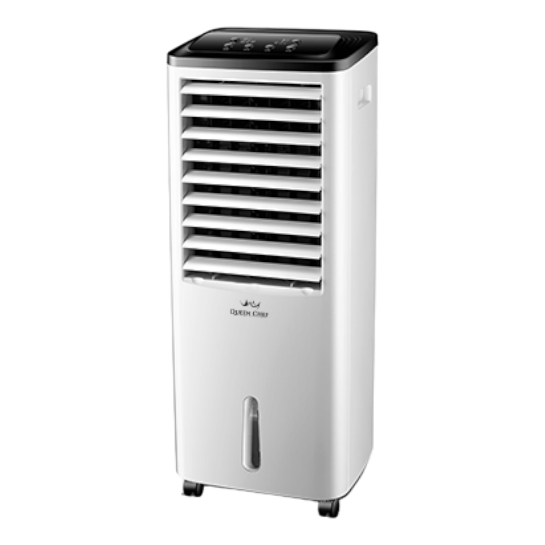 Queen Chef Air Cooler - 200W Portable Cooling Fan for Kitchen, Office & Home | Quiet & Energy Efficient