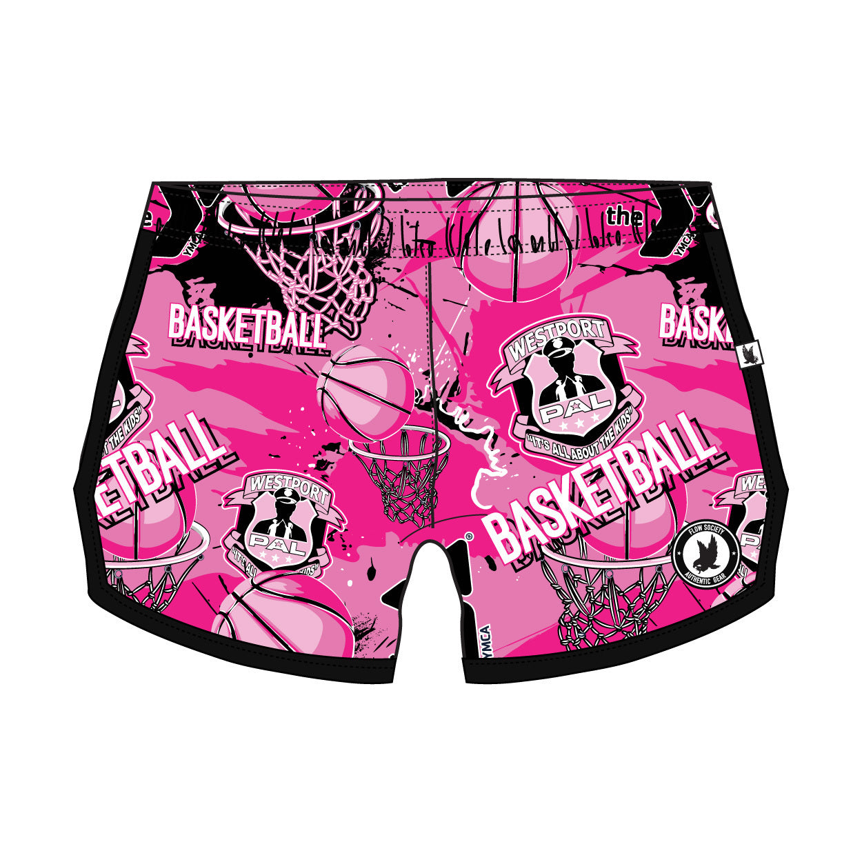 Girls & Women's Westport Basketball Shorts - Pink | Comfortable & Styletic for Sports, Gym & Casual Wear