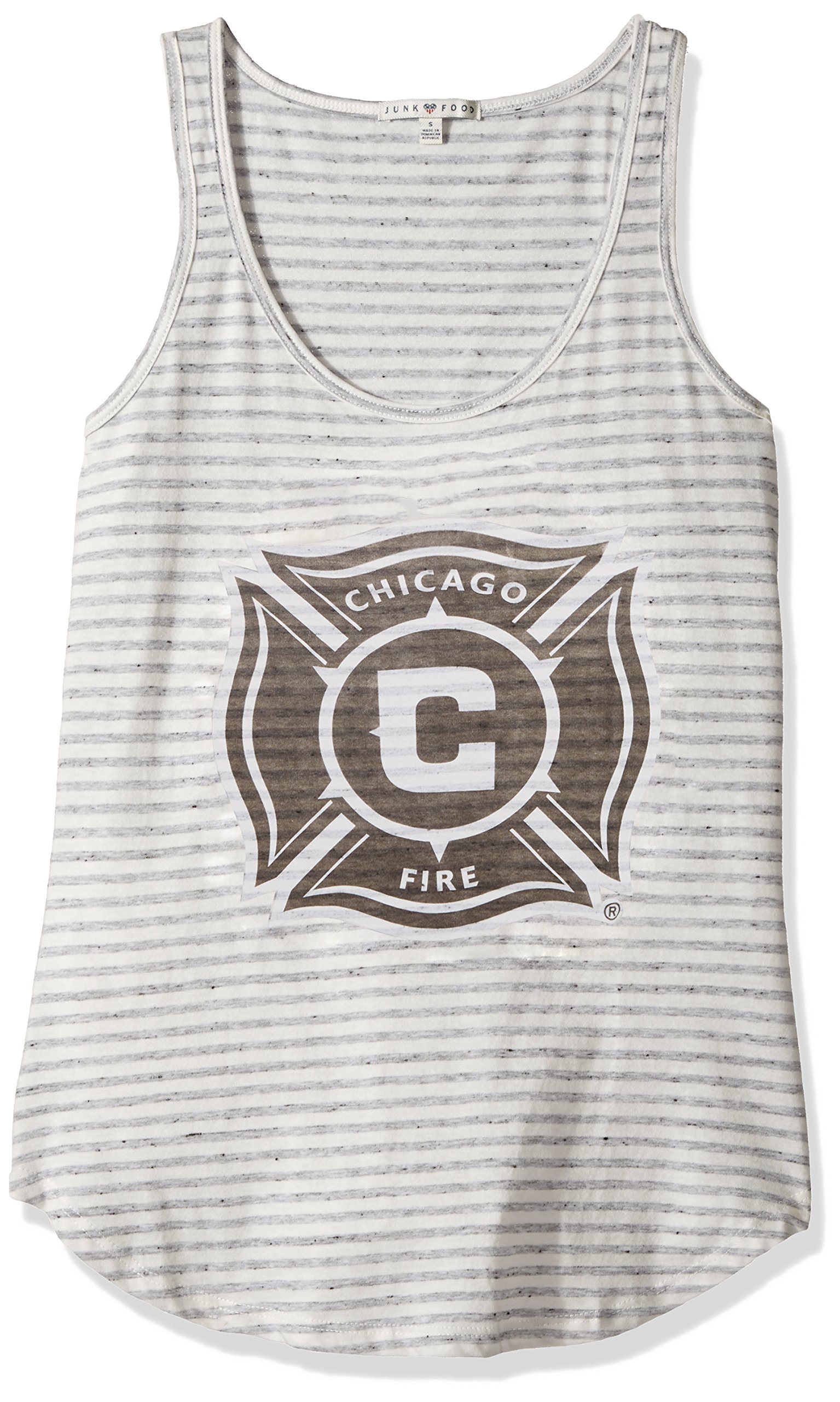Junk Food Women's Tank Top - Vintage Graphic Tee for Casual Wear, Gym & Summer Outfits