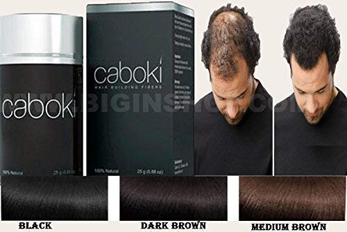 Stylazo Hair Building Fiber for Thinning Hair - Volumizing & Thickening Treatment - 25g Dark Brown - Instant Coverage for Bald Spots & Hair Loss - Perfect for Men & Women