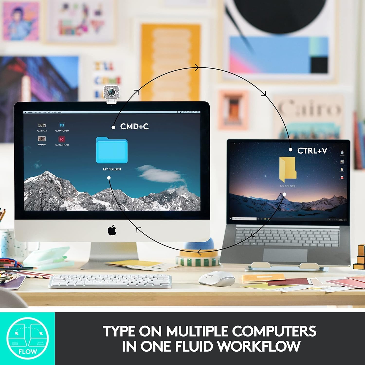 Logitech MX Keys Mini Wireless Bluetooth Keyboard - Compact Backlit Illuminated Design, USB-C Charging, Compatible with Mac, Windows, iOS, Android, Linux | Perfect for Home Office, Remote Work & Gaming (Renewed, Graphite)