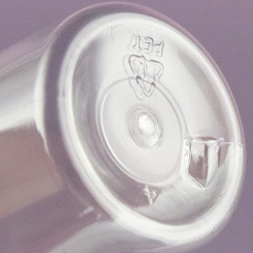 30ml Plastic Squeeze Bottles 10 Pack - Clear Twist Cap Dispensing Bottles for Ink, Liquid Oils, Gels & Glue - Perfect for DIY Crafts, Art Supplies & Kitchen Use