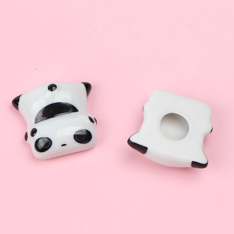 8Pcs Panda Chopsticks Holder Set - Ceramic Chopsticks Stand with Cute Panda Pattern, Spoon Fork Knife Organizer - Perfect for Asian Dining, Sushi Nights & Kitchen Decor