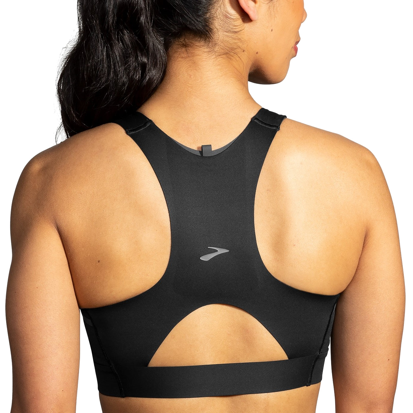 Brooks Drive 3 Pocket Women's Running Sports Bra - Moisture-Wicking Support for Running, Yoga & Gym Workouts