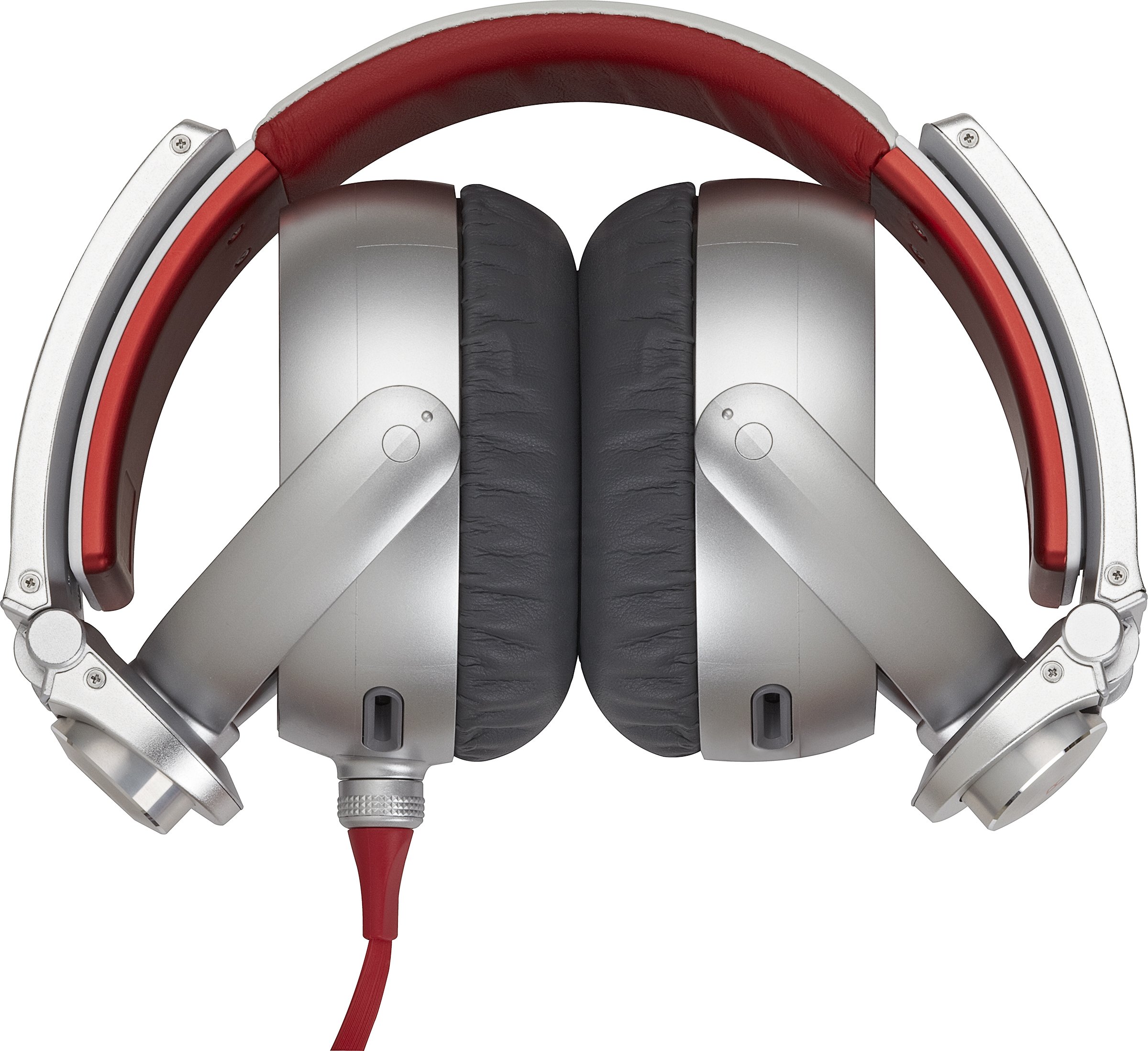 Sony MDRX10/RED Simon Cowell X Over-Ear Headphones with 50mm Drivers - Premium Bass Sound for Music, Gaming & Studio Recording