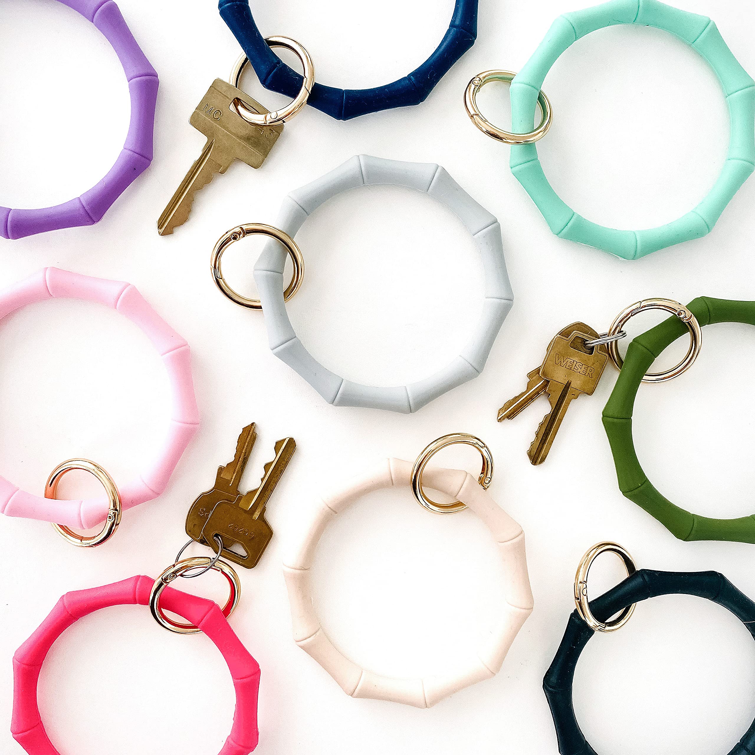 Keychain Bracelet Wristlet - Stylish & Practical for Keys & Accessories