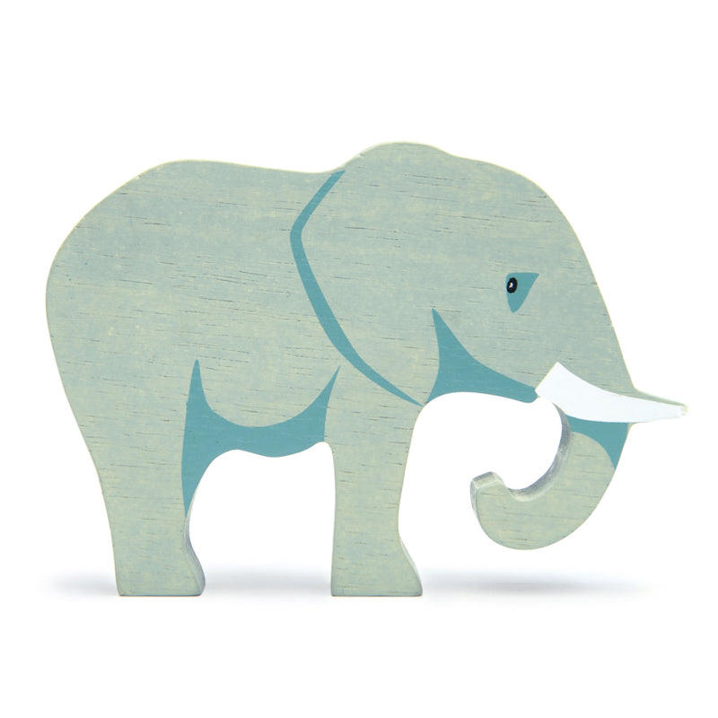 Handcrafted Wooden Elephant Statue - Elegant Home Decor for Living Room, Office & Gifts | Feng Shui & Meditation Space Accent