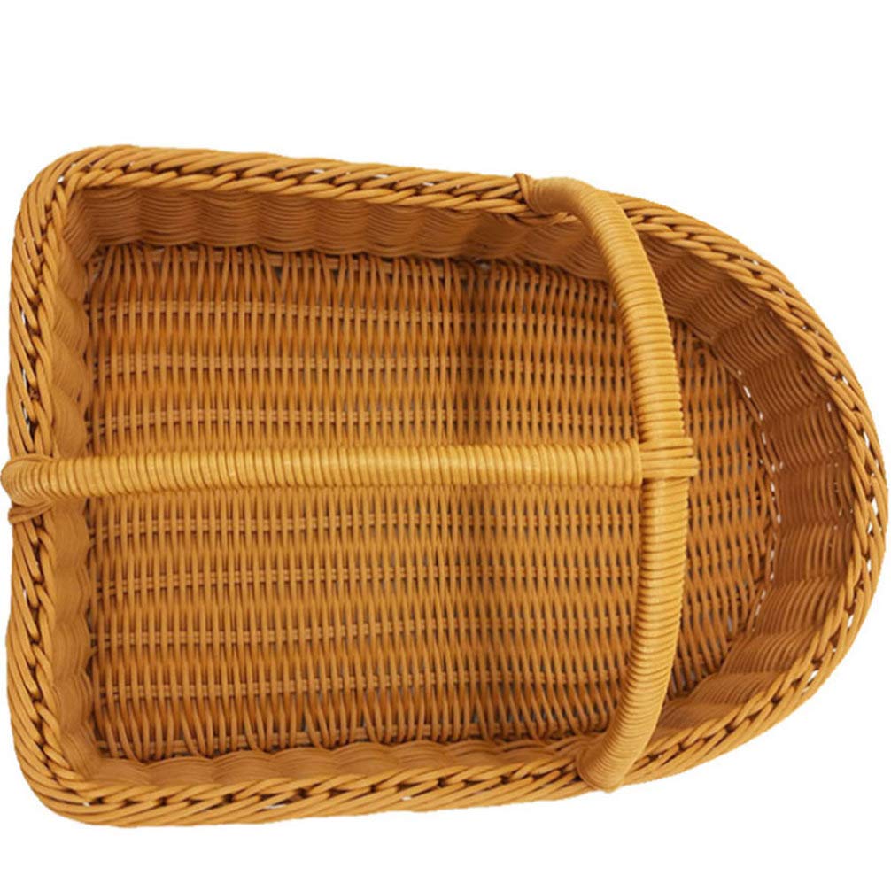 Hemoton Storage Baskets - Decorative Woven Cube Bins for Organizing Slippers, Snacks & Sundries | Multipurpose Cloth Storage Containers for Home, Office & Bedroom Decor