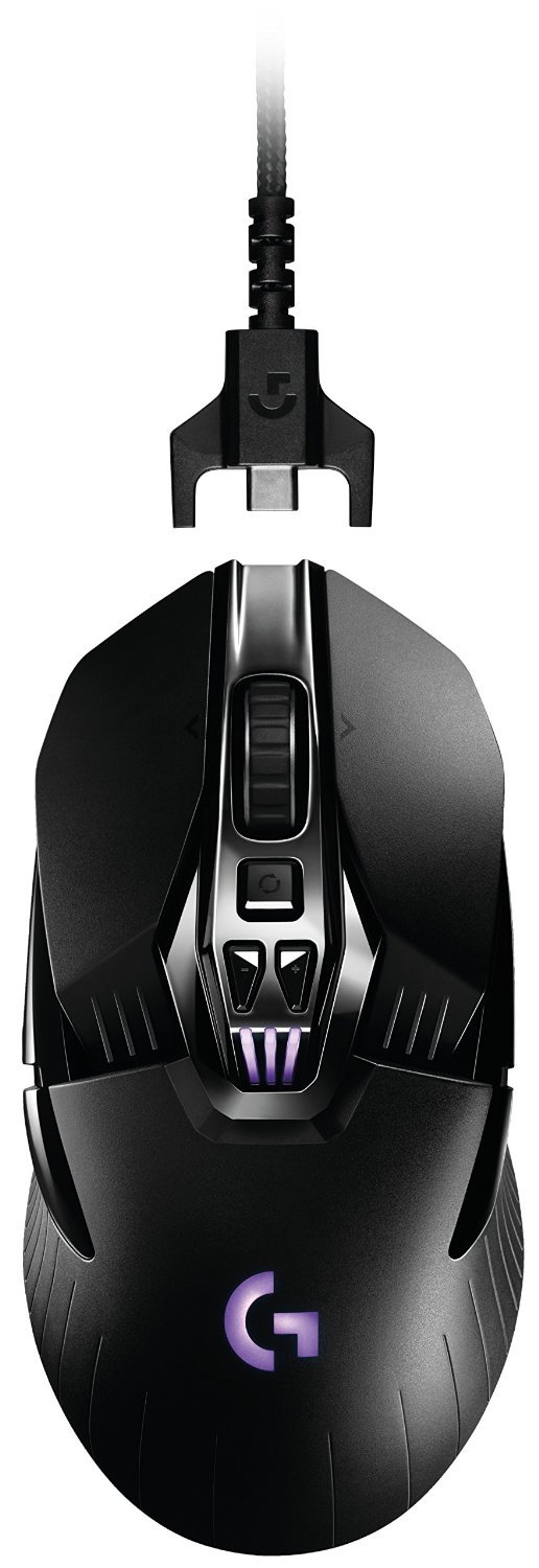 Logitech G900 Chaos Spectrum Professional Wired/Wireless Gaming Mouse - Ambidextrous Design, Renewed - Perfect for FPS, MMO & Esports Gaming