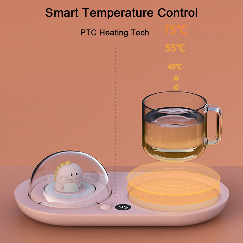 Sakura Aromatherapy Essential Oil Diffuser with Mug Warmer - Perfect for Home, Office, and Relaxation Spaces