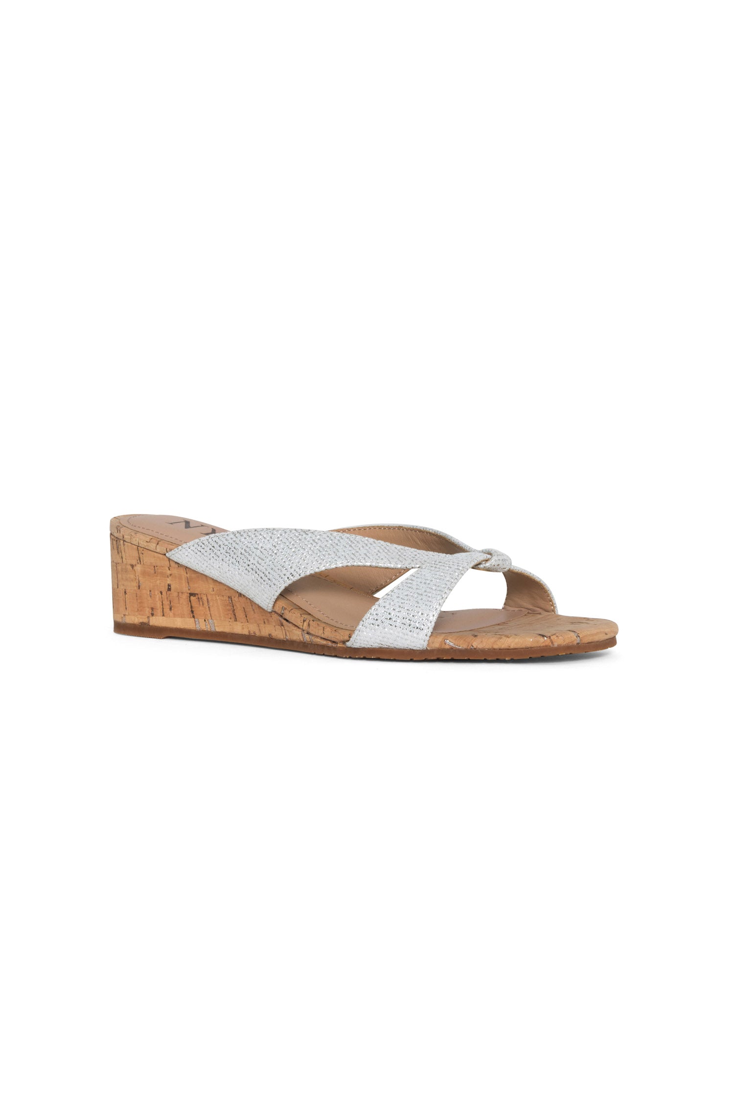 Contessa Women's Comfortable Wedge Sandals - Silver | Fashionable Summer Shoes for Beach, Party & Casual Wear