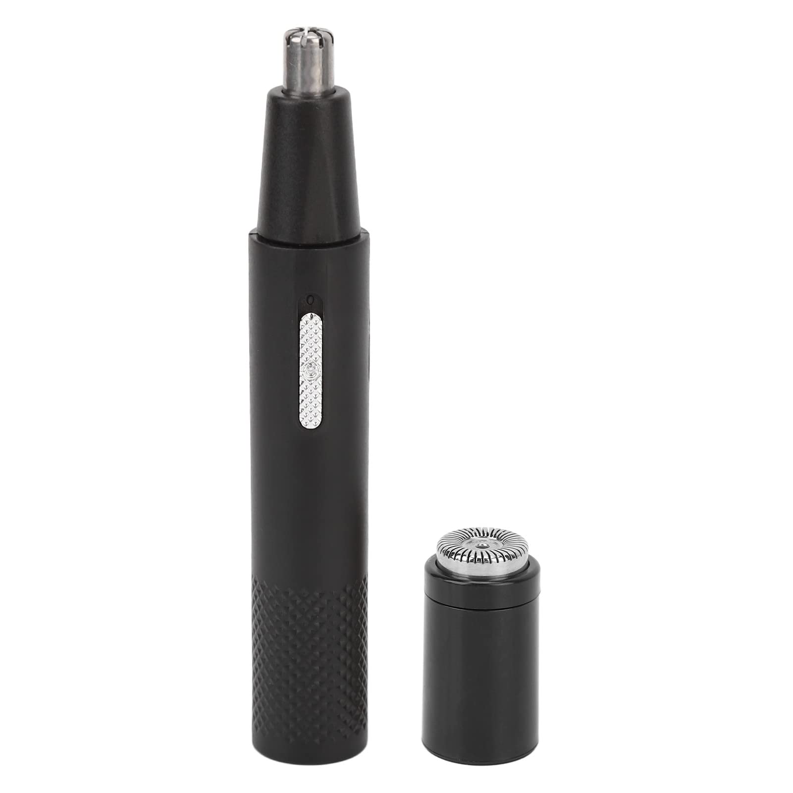 USB Rechargeable Electric Nose & Ear Trimmer - High Speed Motor for Precise Grooming, Multifunctional Eyebrow & Facial Hair Trimmer (Black) - Perfect for Travel, Home & Personal Care Routine