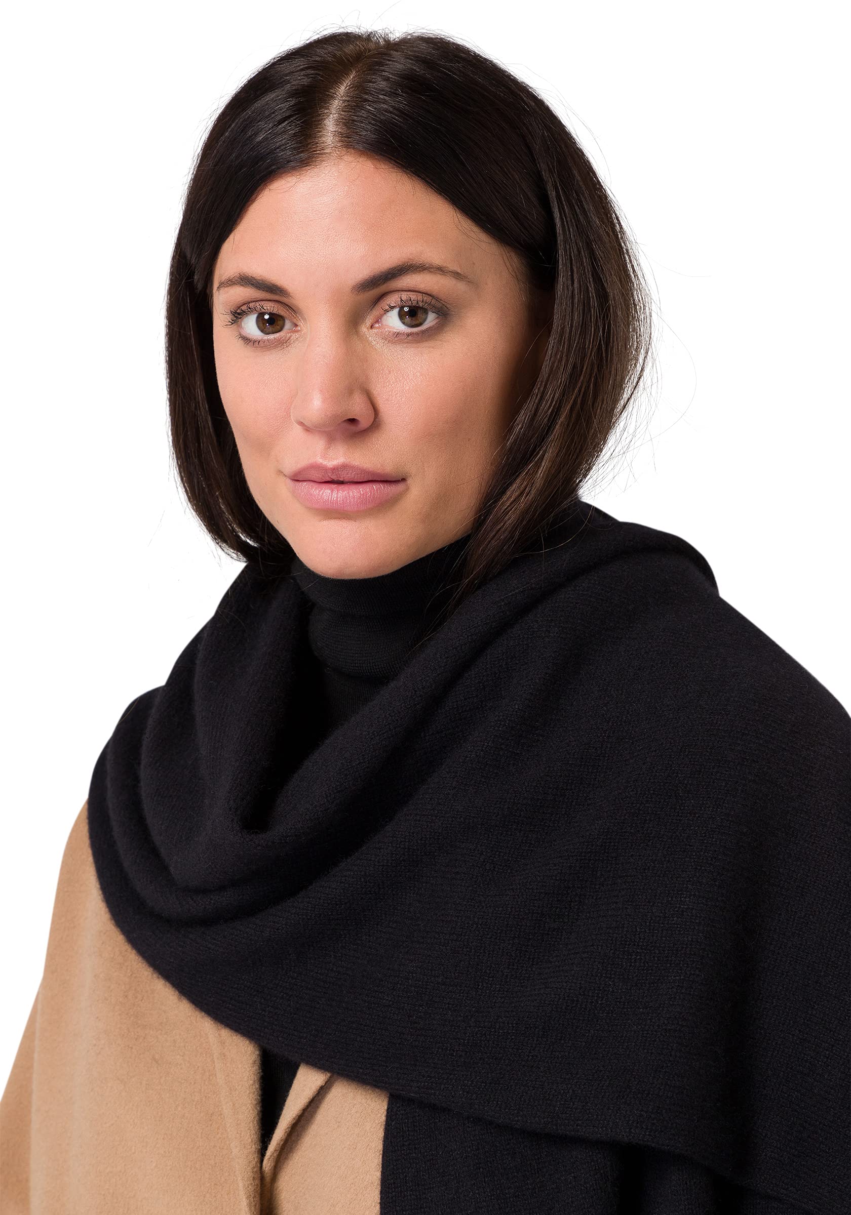 Style & Republic Women's 100% Pure Cashmere Scarf - Soft Luxury Winter Wrap for Women - Perfect for Cold Weather, Office, Travel & Gift Giving
