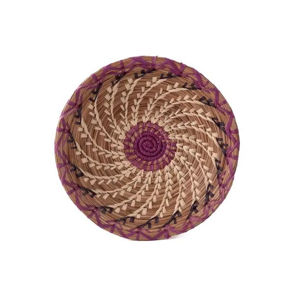 Handwoven Lola Pine Needle Basket - Natural Eco-Friendly Storage for Home Decor | Perfect for Living Room, Kitchen & Gift Giving