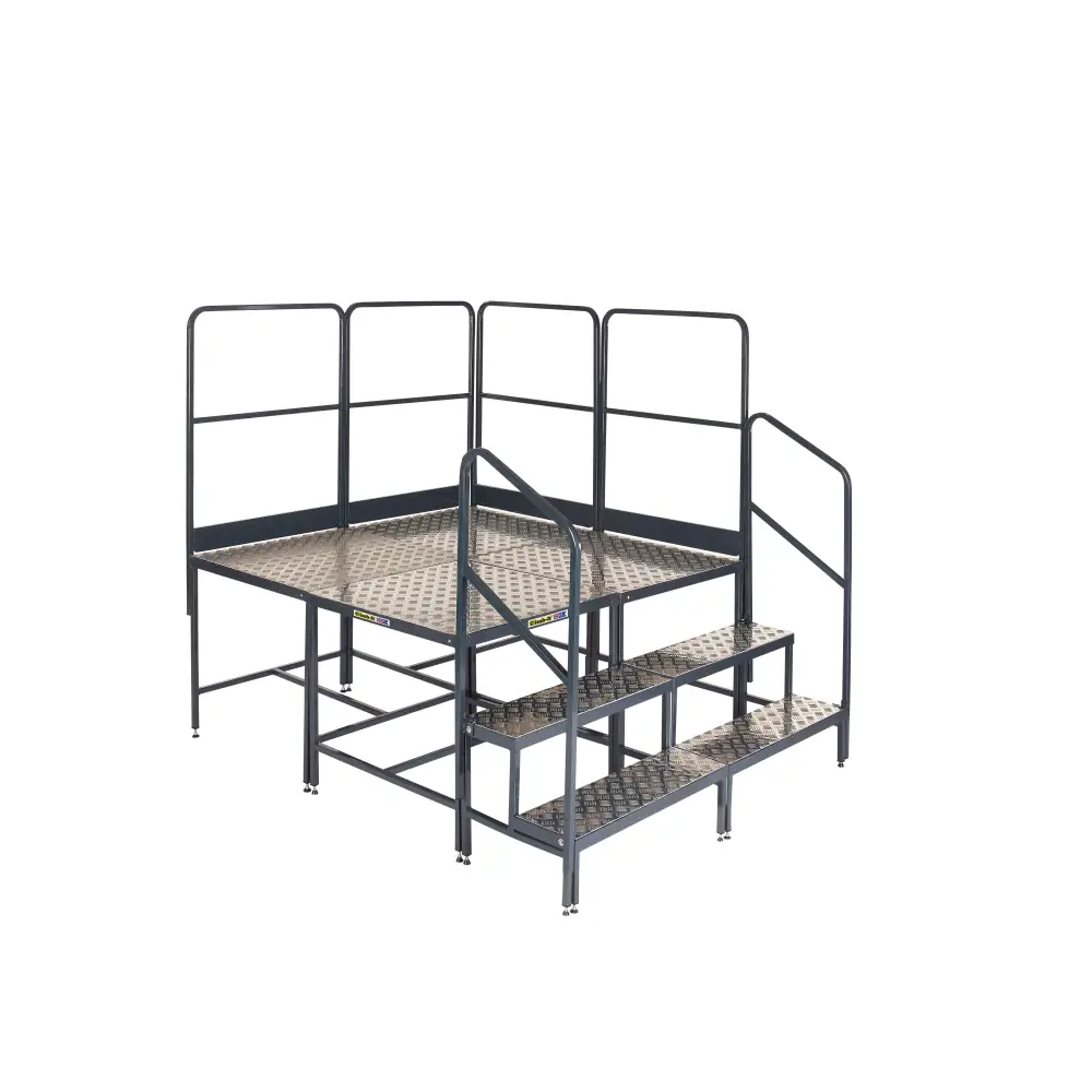 Climb It UK Platform - 4 Square Platforms (2x2) for Indoor/Outdoor Climbing, Playground & Fitness Training