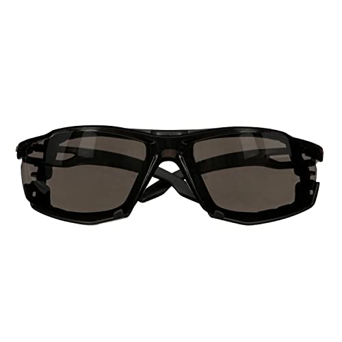 Gray Lens With Foam Gasket, Black Frame