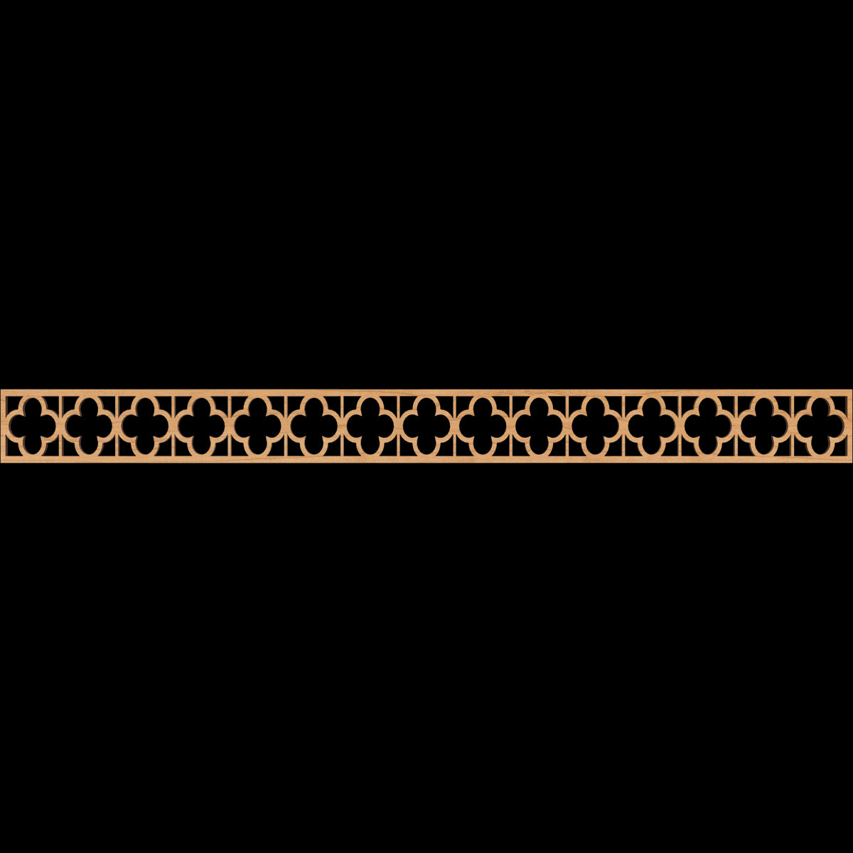 Woodall Fretwork Moulding - Decorative Wood Trim for Home & Furniture | Perfect for DIY Projects, Wall Decor, and Cabinet Accents