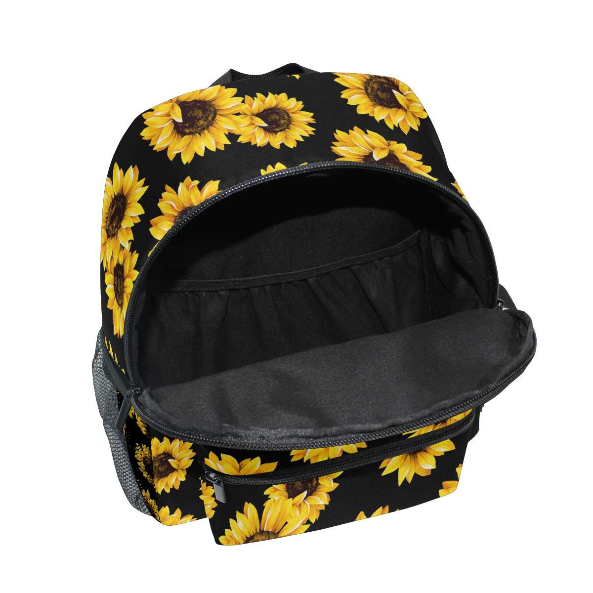 **Sunflower Backpack for Girls - Cute Yellow Floral Toddler Backpack for Preschool, Nursery, Travel & School | Perfect for Daycare, Outings & Daily Use**