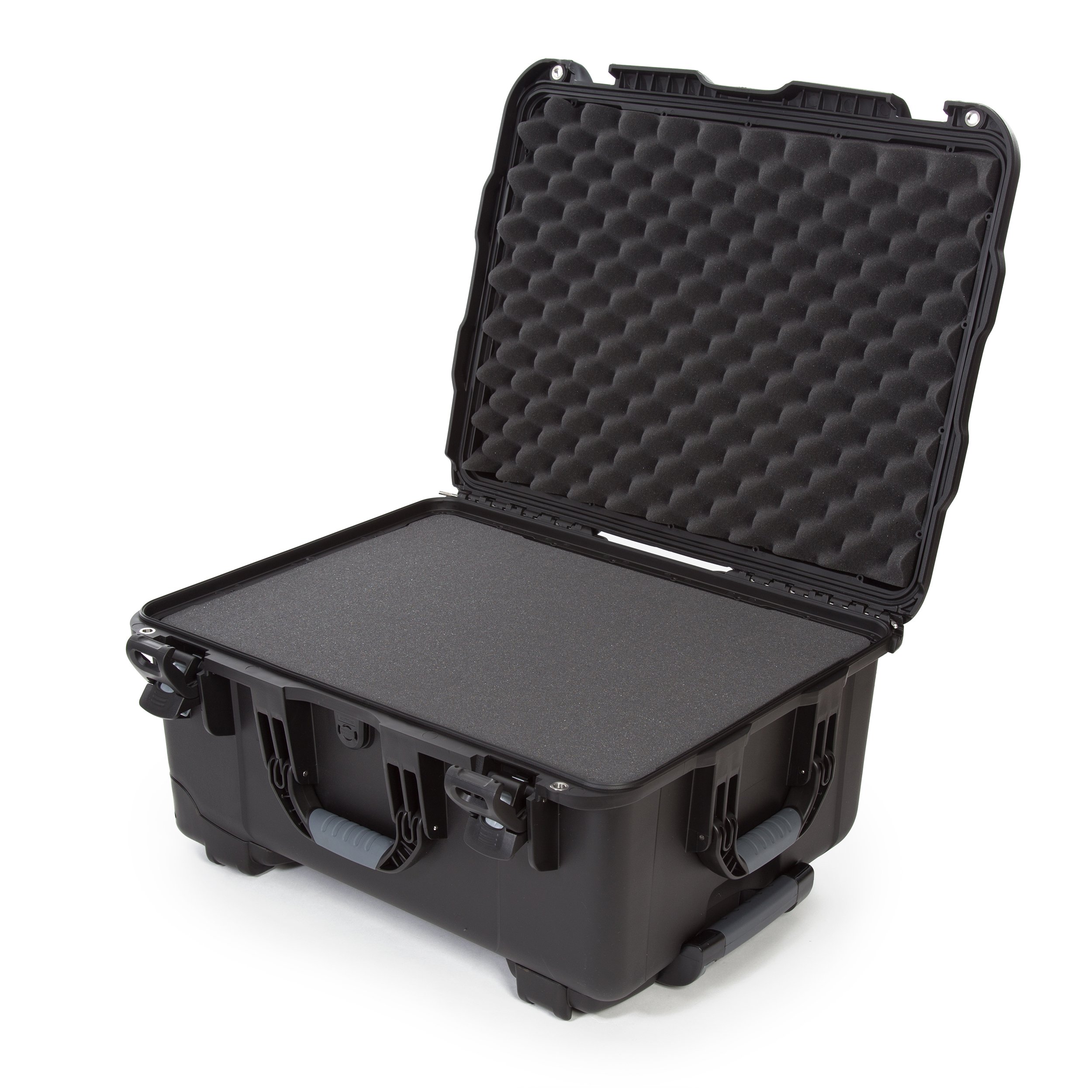 Nanuk 950 Waterproof Hard Case with Wheels & Custom Foam Insert - Durable Black Travel Case for Camera Equipment, DJ Gear, and Outdoor Adventures