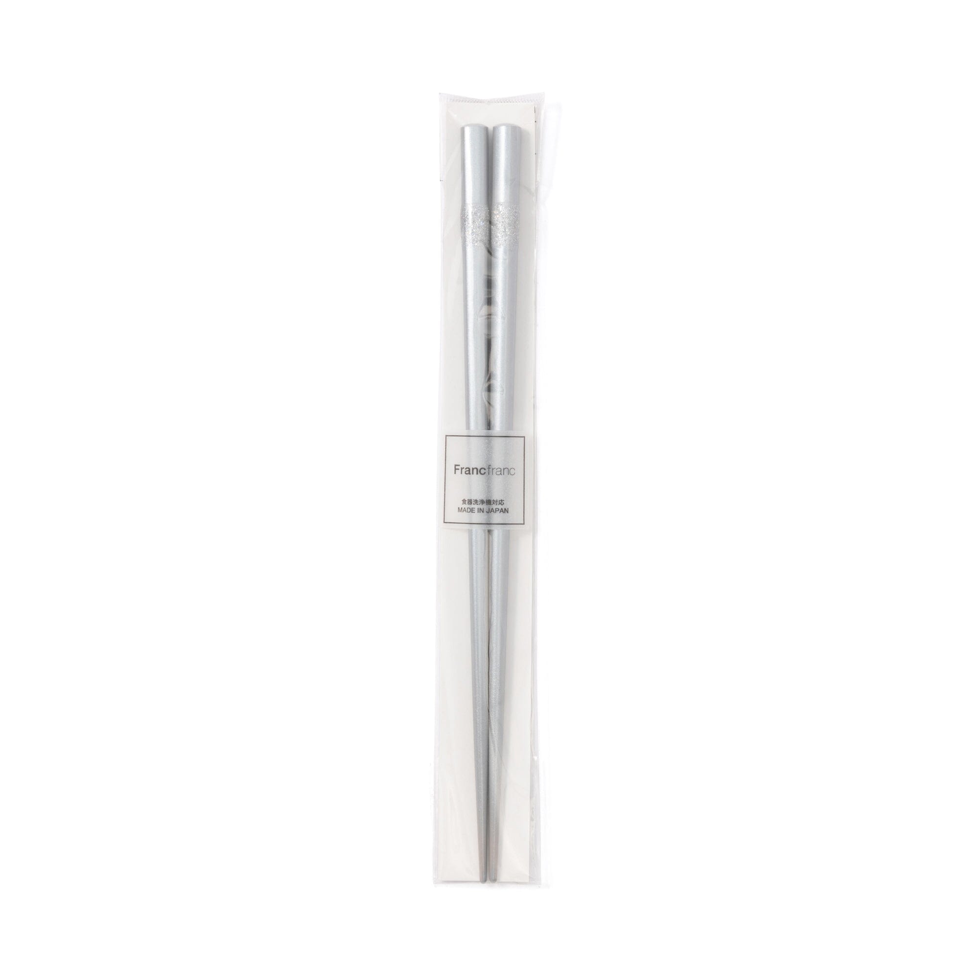 Glitter Gray Chopsticks - Elegant and Durable for Sushi, Asian Cuisine & Party Dining