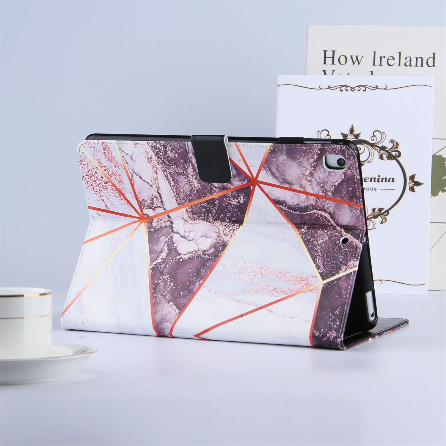 Premium PU Leather Smart Case for iPad 6th/5th Generation 9.7