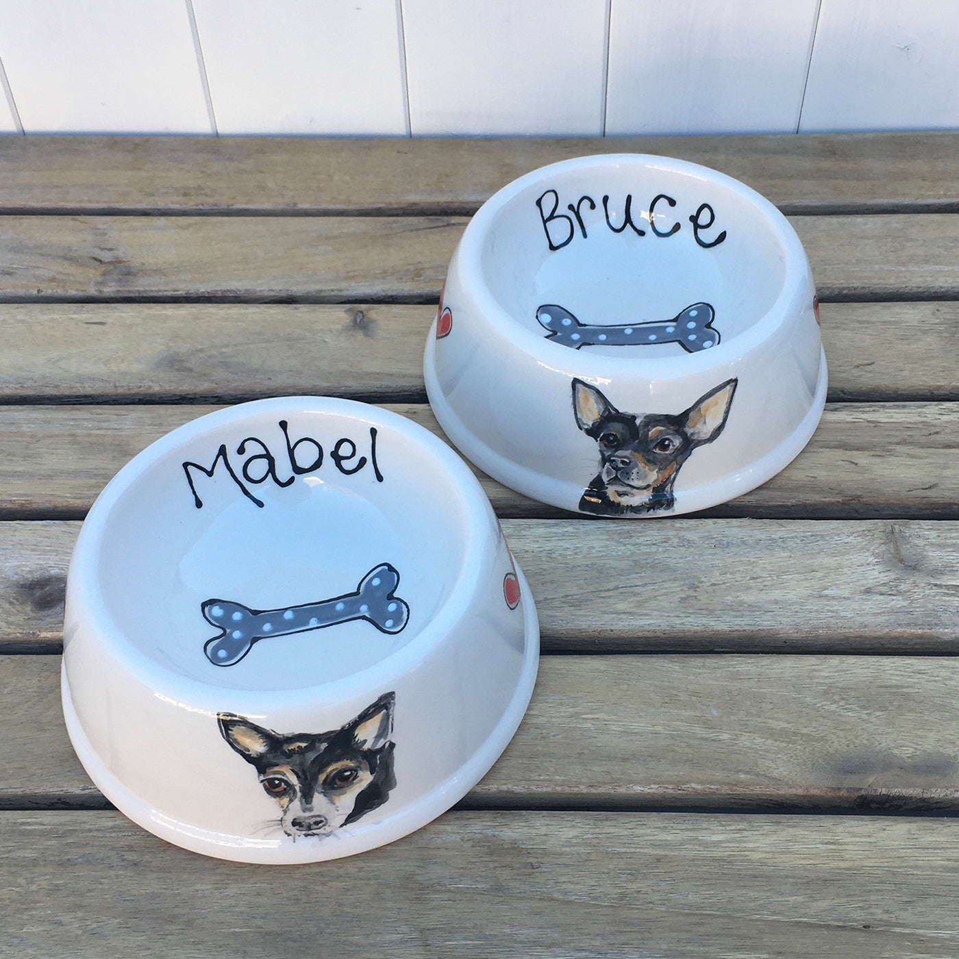 Purple Glaze Angled Portrait Dog Bowl - Elevated Pet Food Dish for Small & Medium Dogs - Perfect for Home, Travel & Outdoor Use
