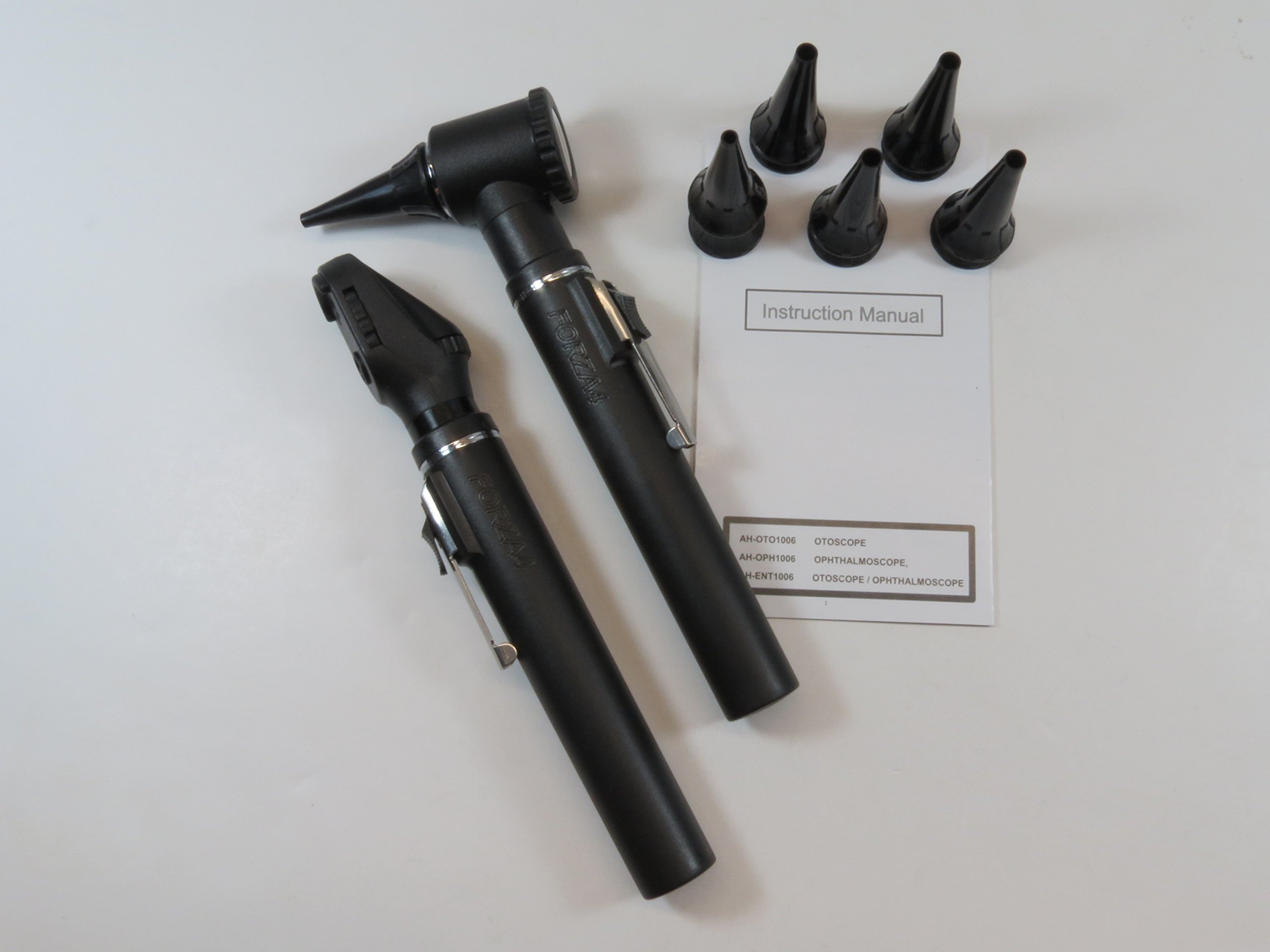 Professional Veterinary Diagnostic Kit - Fiber Optic Ophthalmoscope & Otoscope Set for Small Animal Eye & Ear Exams | Perfect for Vet Clinics, Animal Hospitals & Home Pet Care